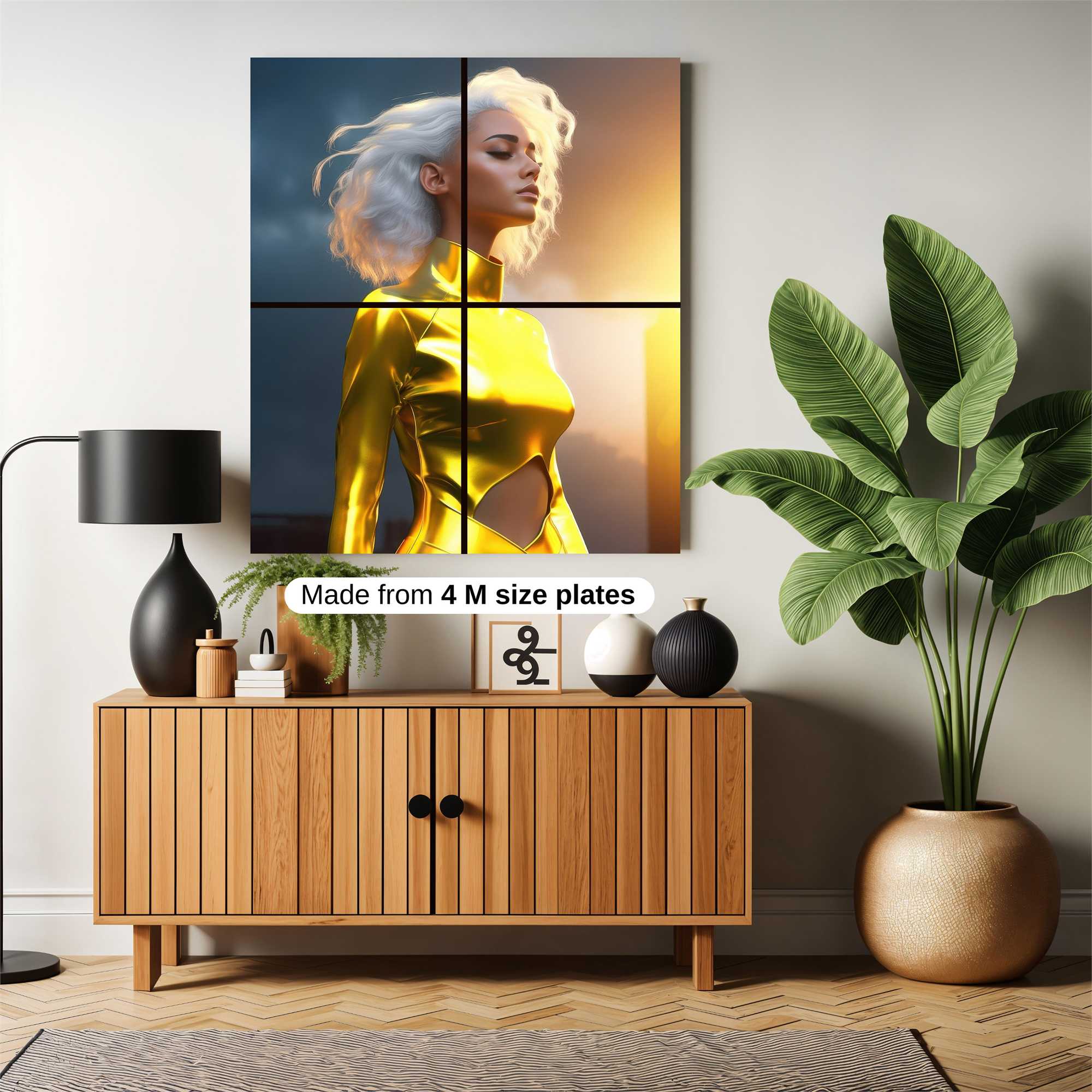 Golden Radiance Safe Wall Magnetic / M
