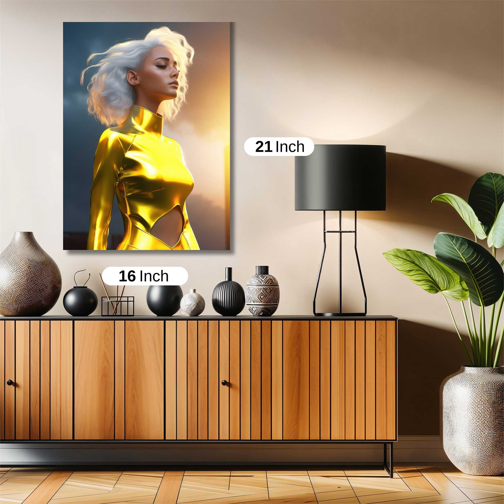 Golden Radiance Safe Wall Magnetic / M