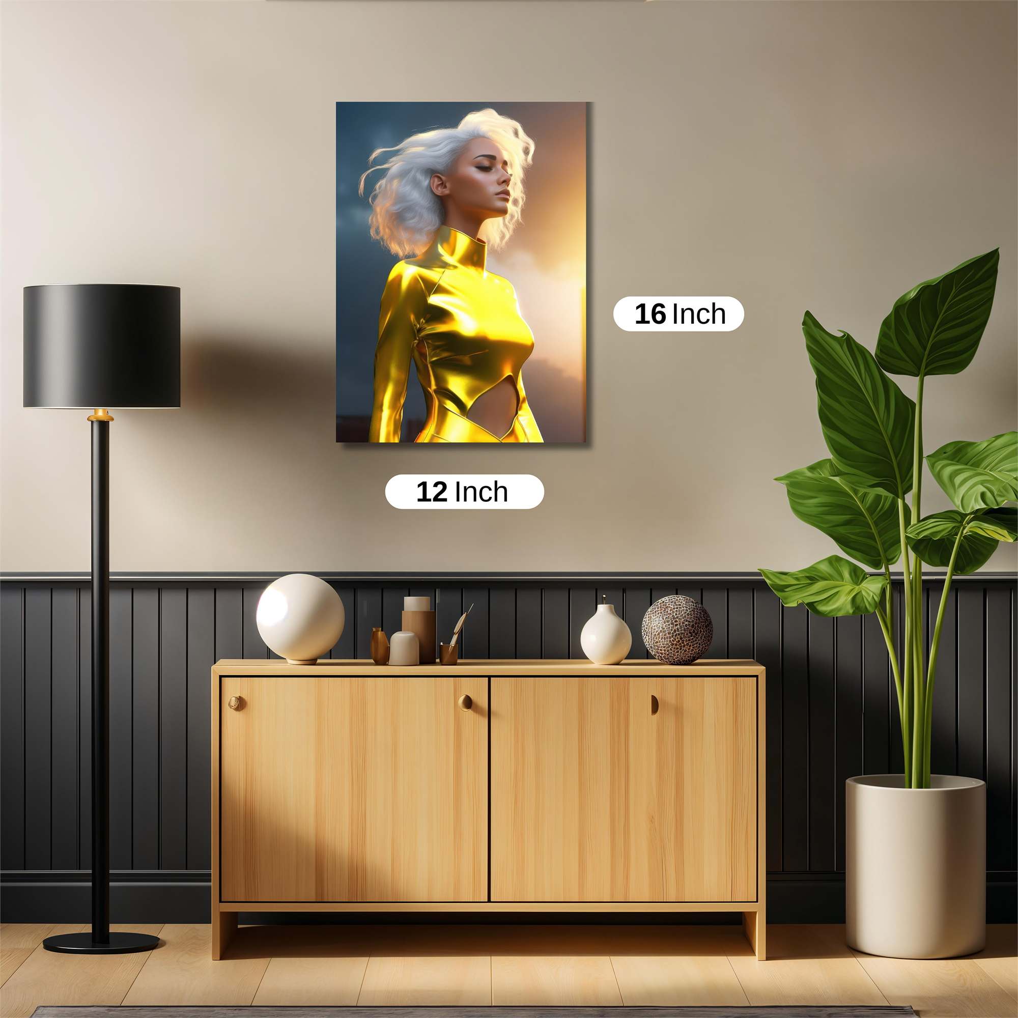 Golden Radiance Safe Wall Magnetic / M