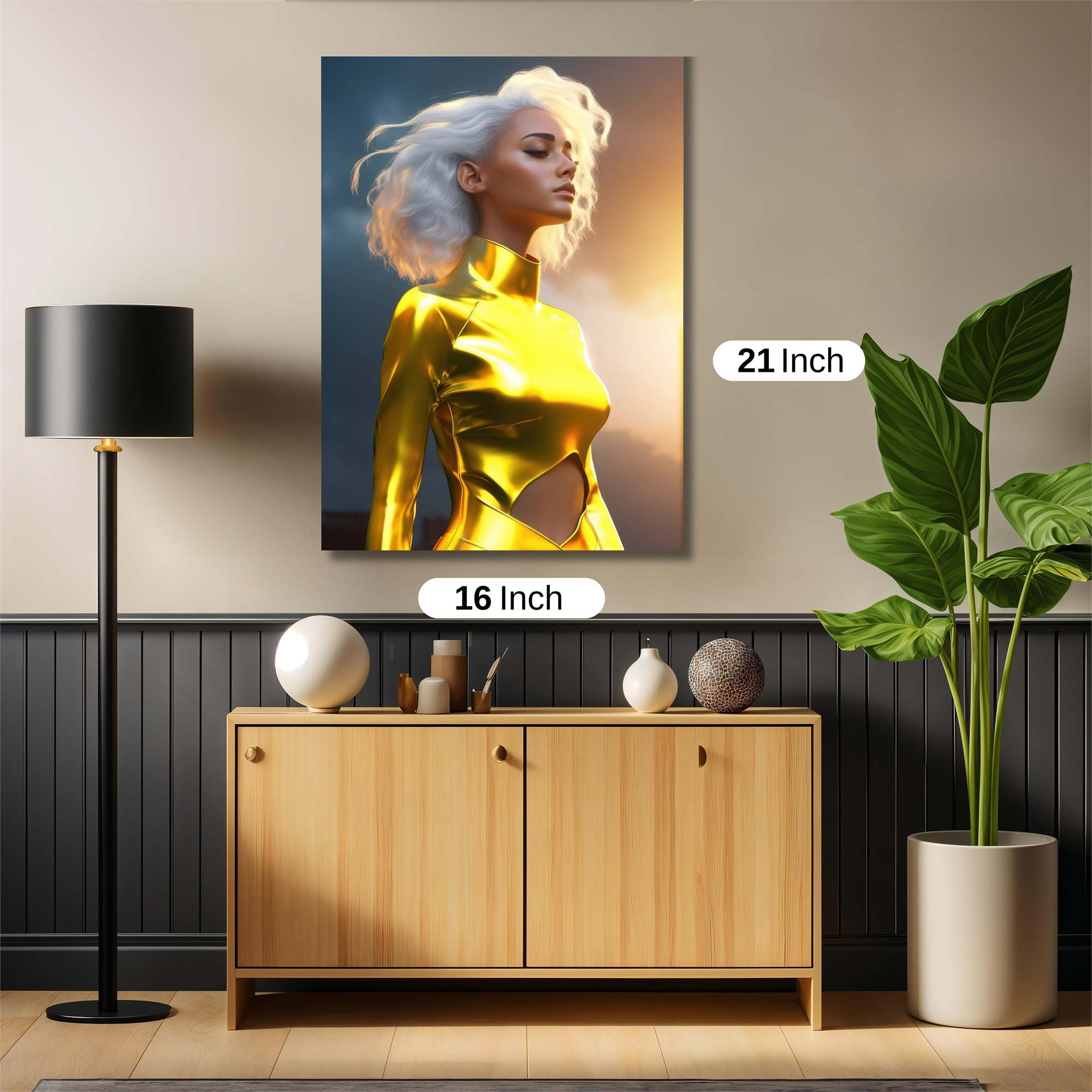 Golden Radiance Safe Wall Magnetic / M