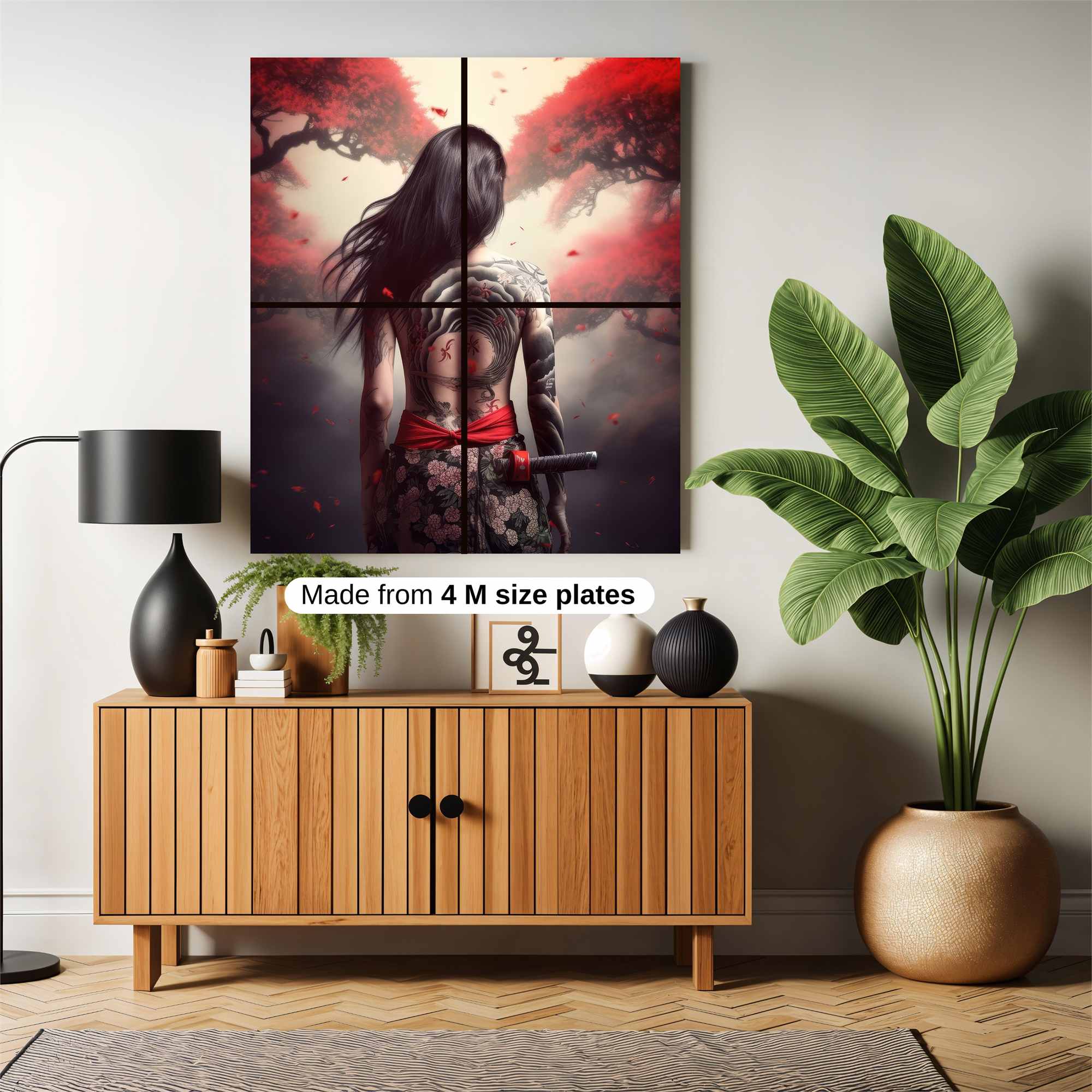 Samurai Serenity Safe Wall Magnetic / M