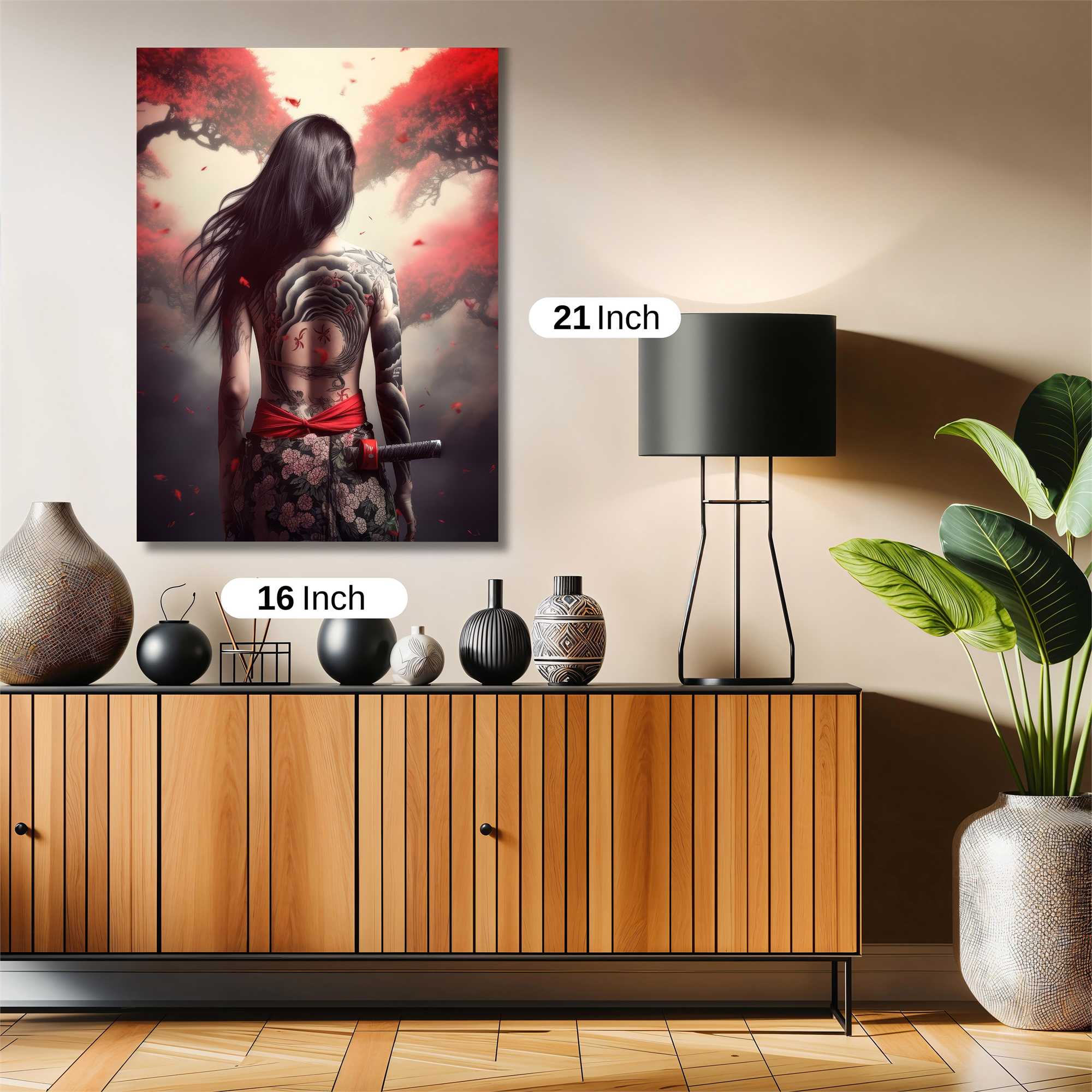 Samurai Serenity Safe Wall Magnetic / M
