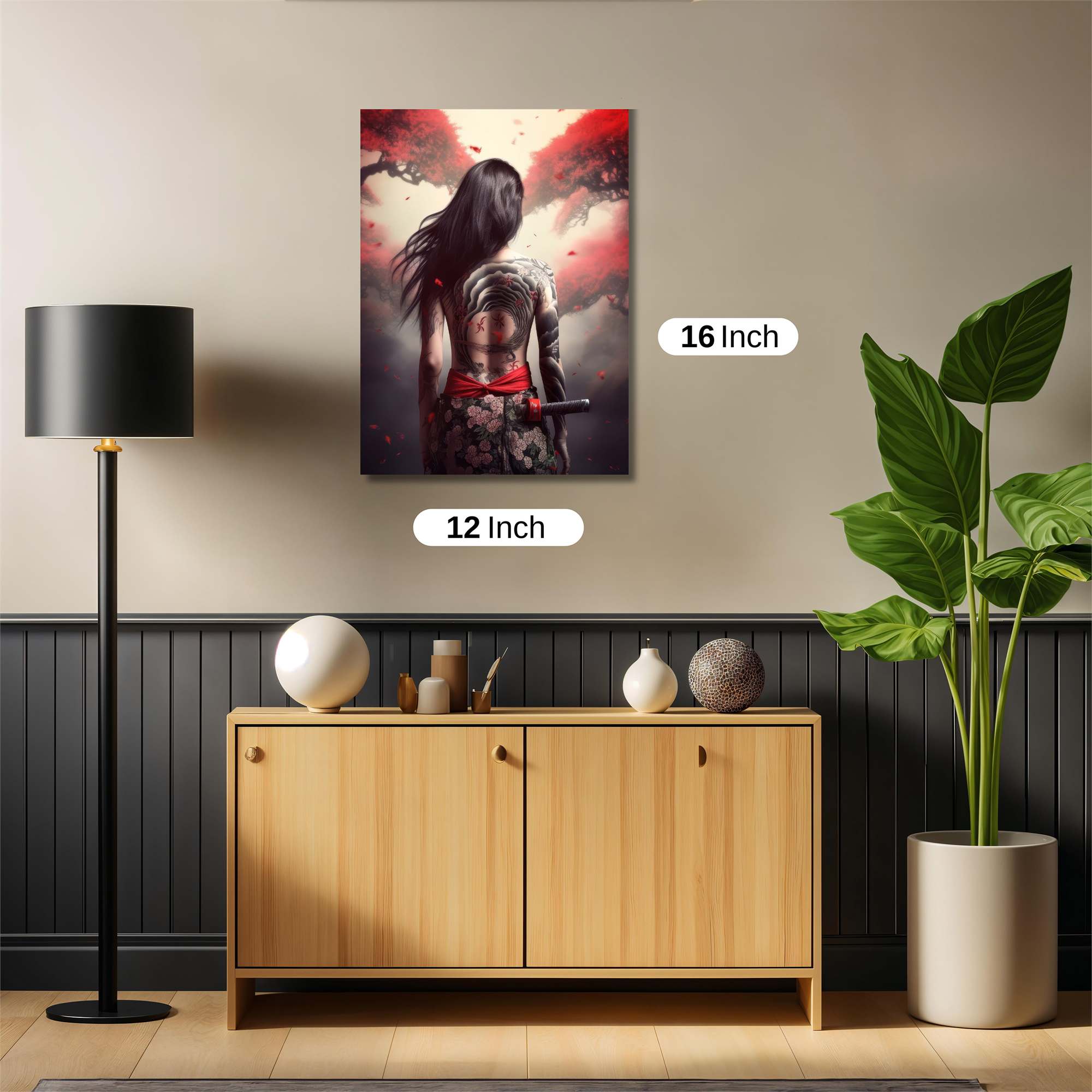 Samurai Serenity Safe Wall Magnetic / M