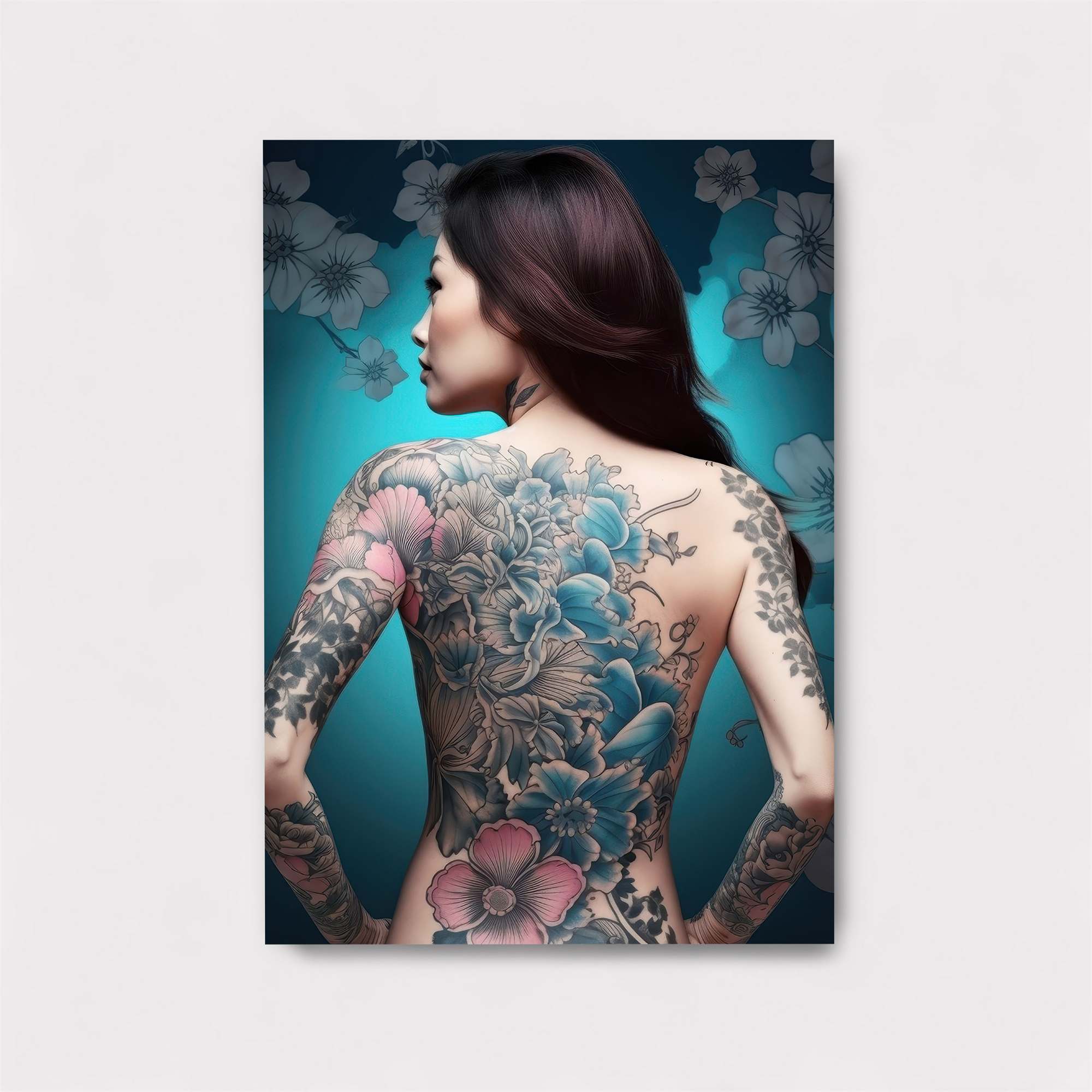 Floral Elegance Safe Wall Magnetic / M