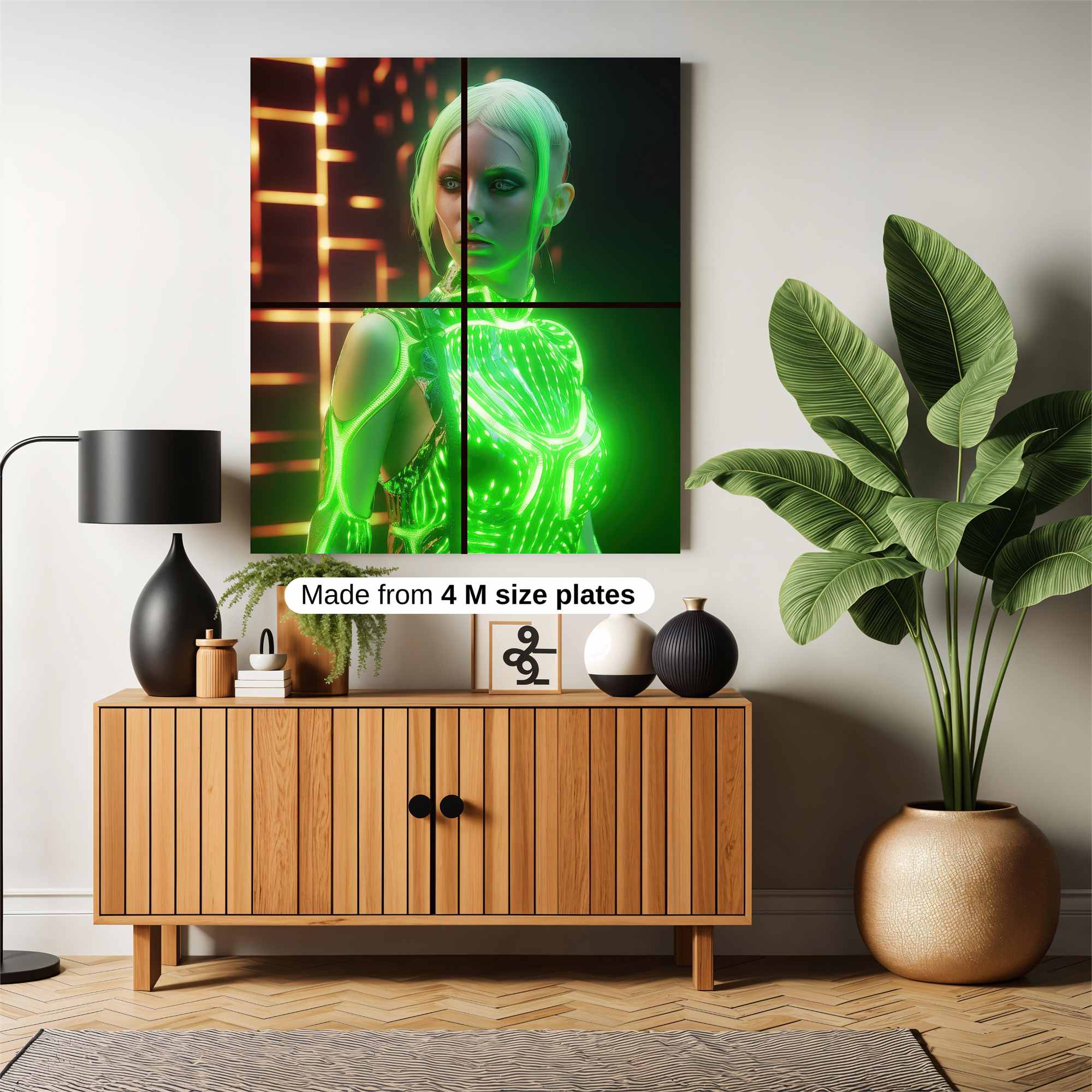 Neon Enigma Safe Wall Magnetic / M