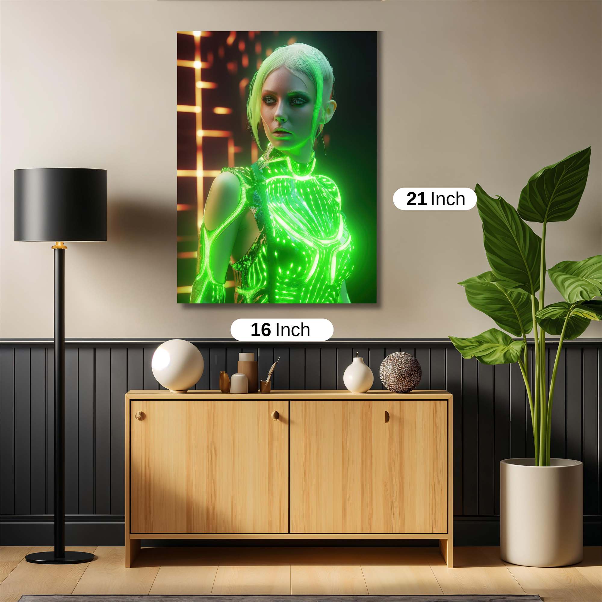 Neon Enigma Safe Wall Magnetic / M