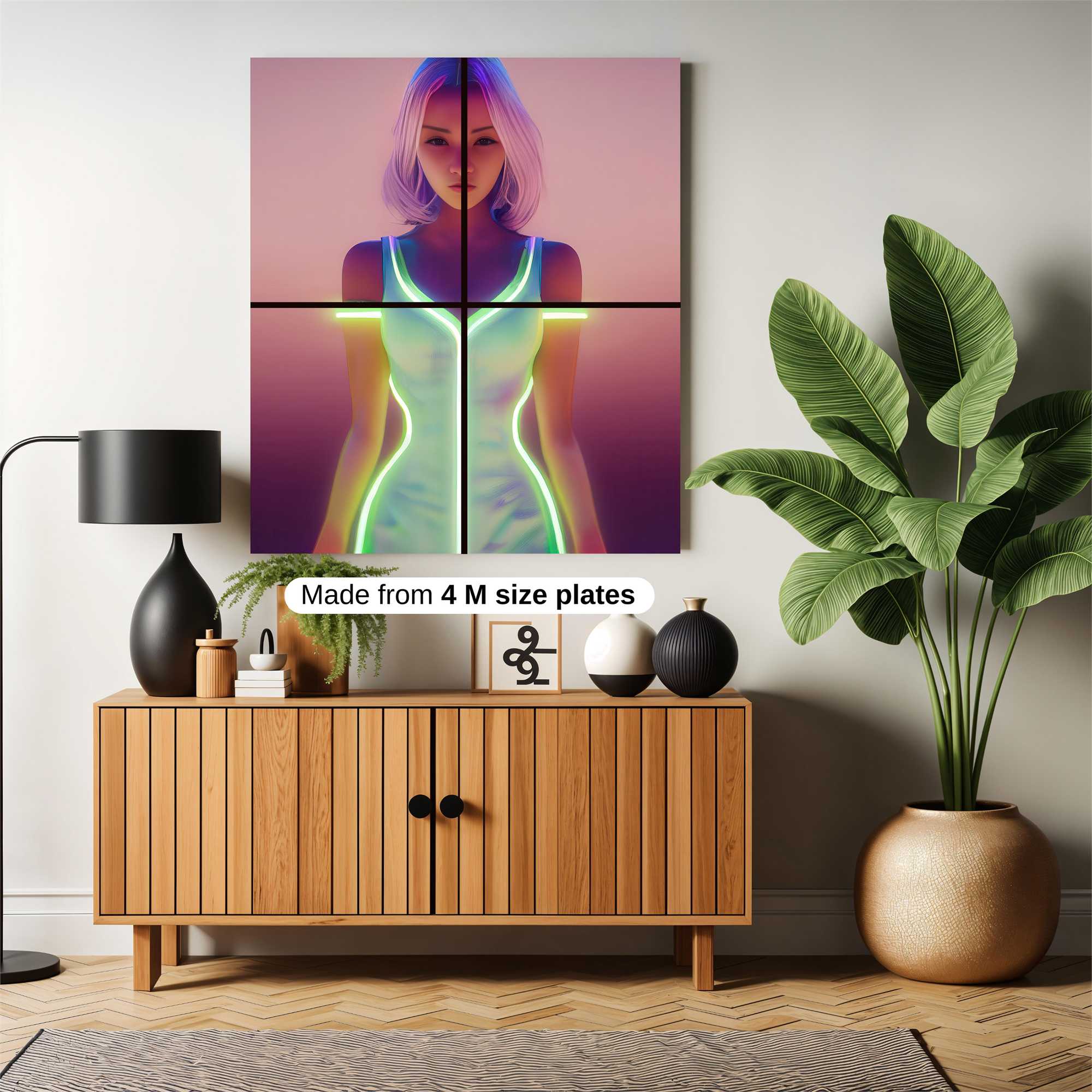 Neon Enigma Safe Wall Magnetic / M
