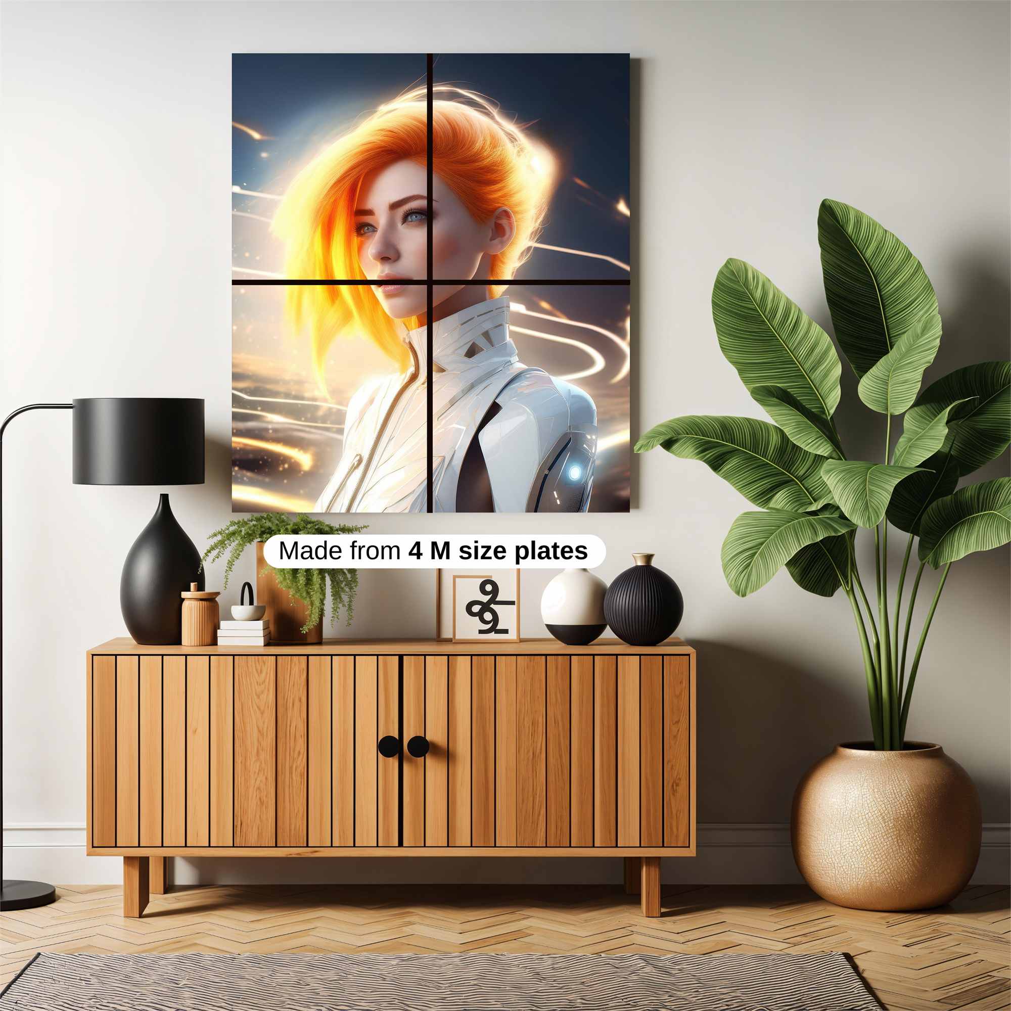 Neon Enigma Safe Wall Magnetic / M