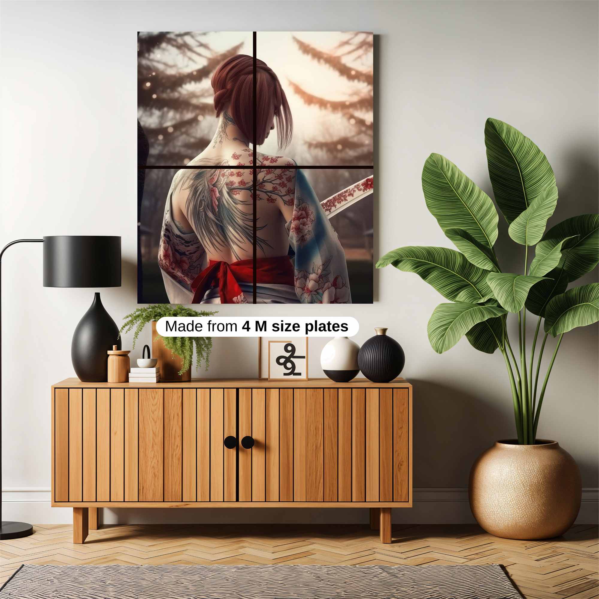 Samurai Serenity Safe Wall Magnetic / M