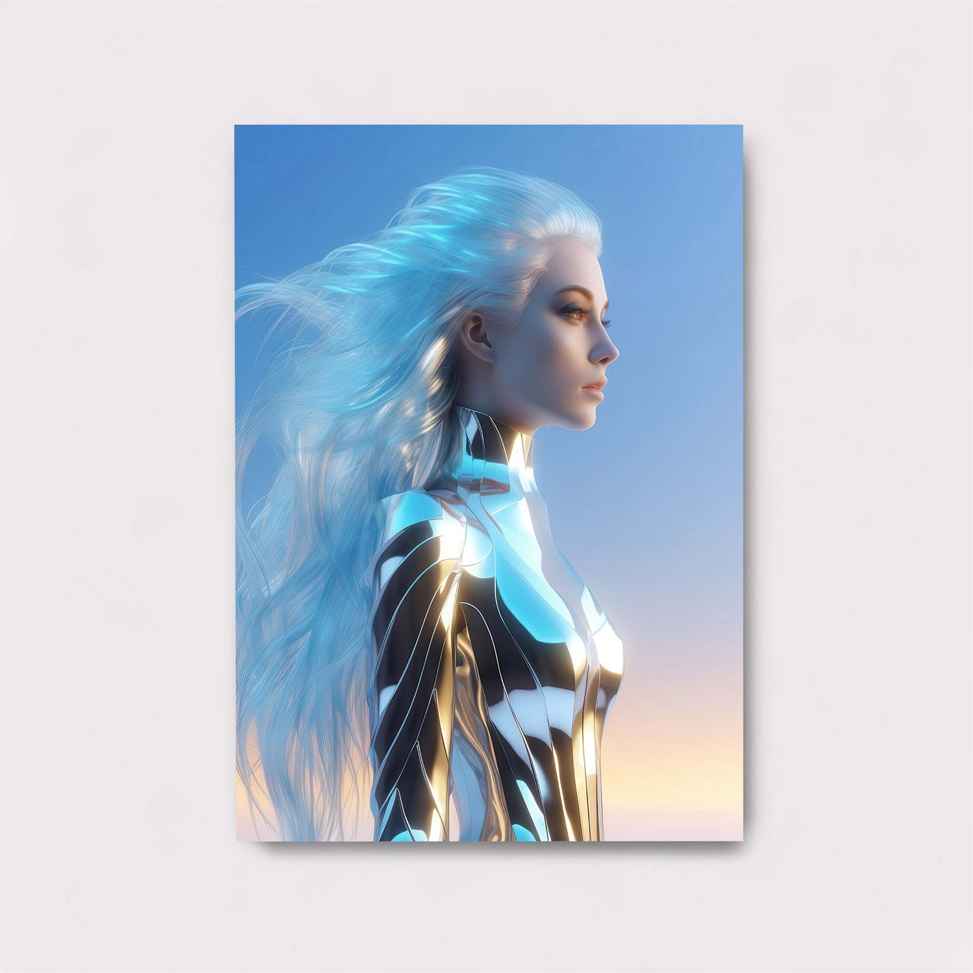 Cyber Serenity Safe Wall Magnetic / M