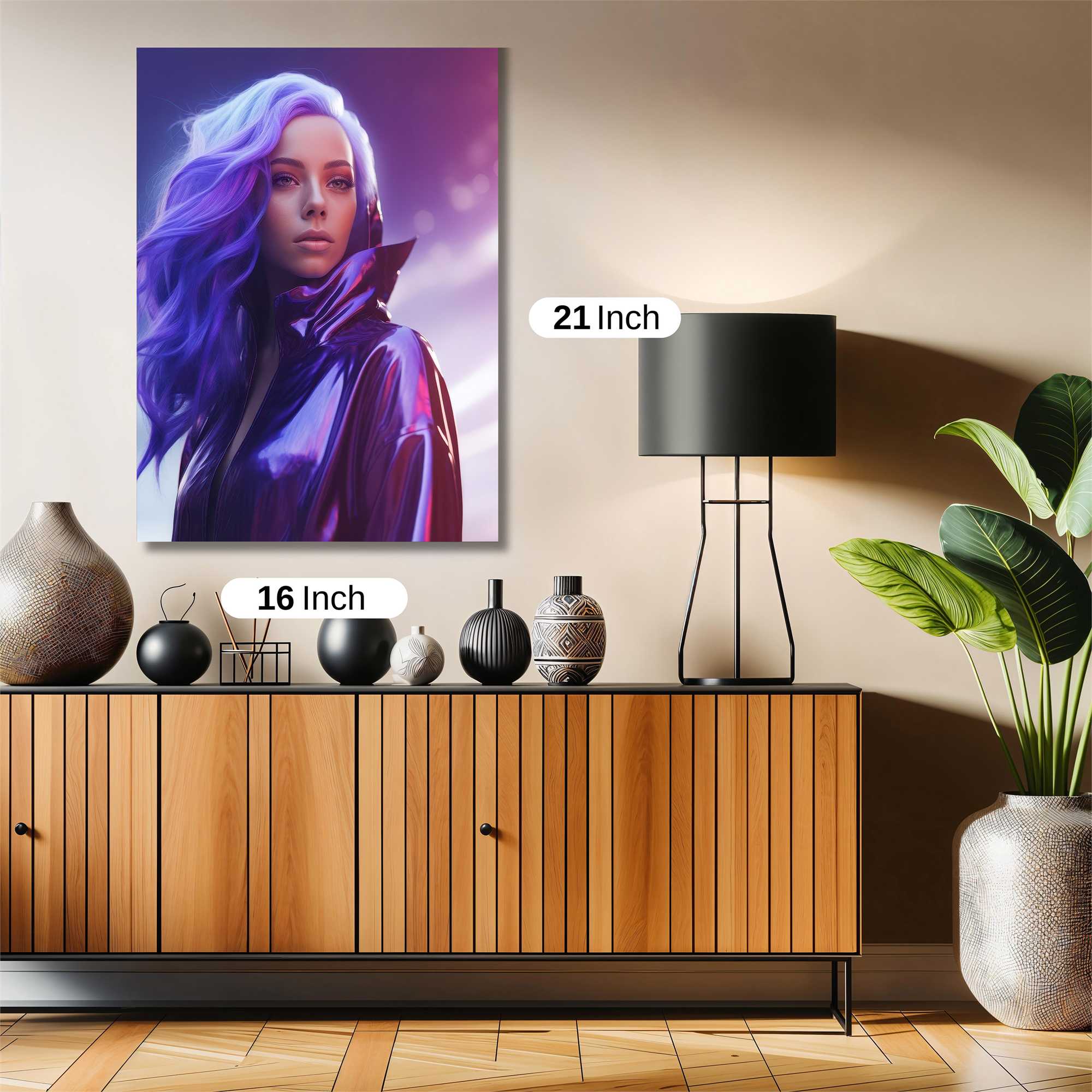 Violet Enigma Safe Wall Magnetic / M