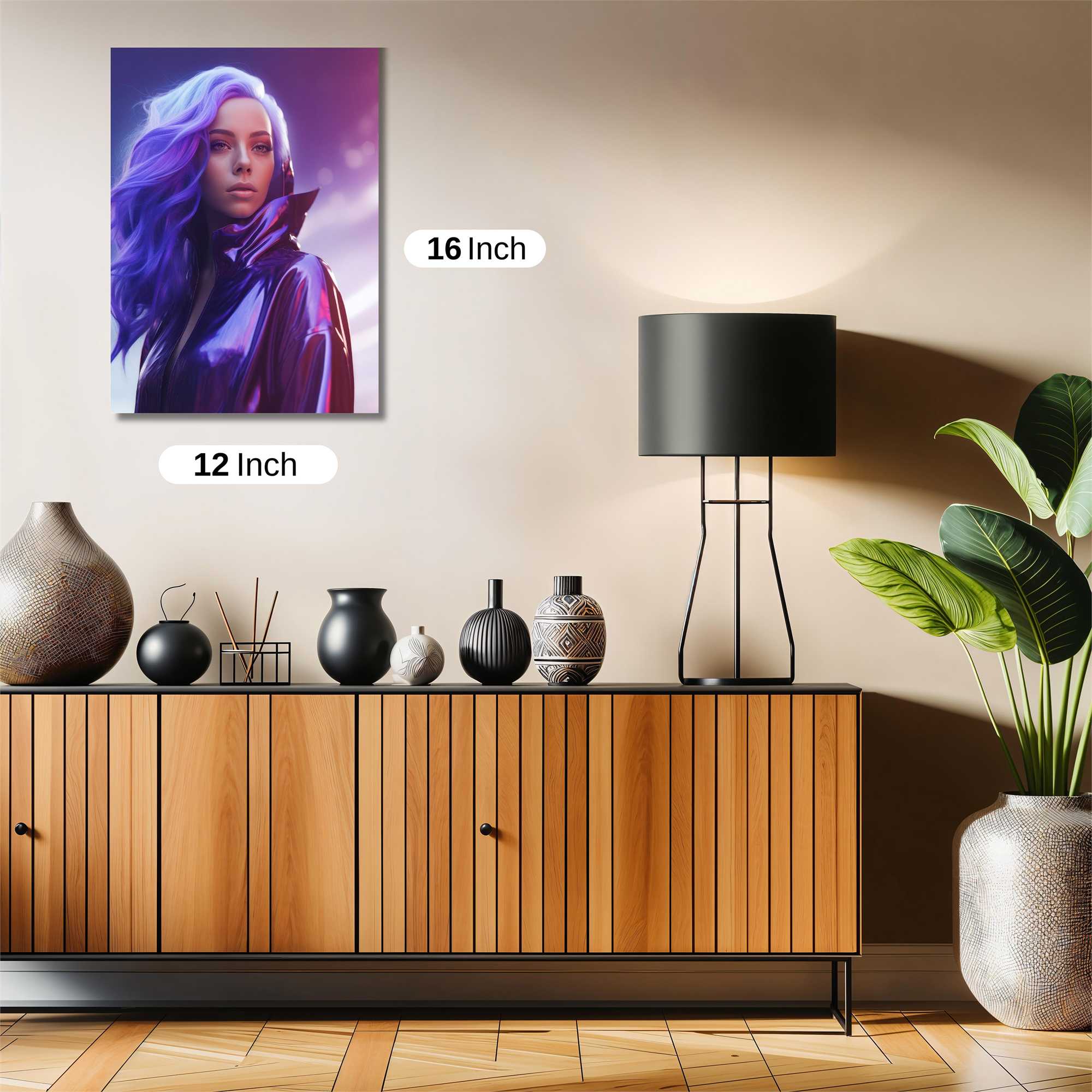Violet Enigma Safe Wall Magnetic / M