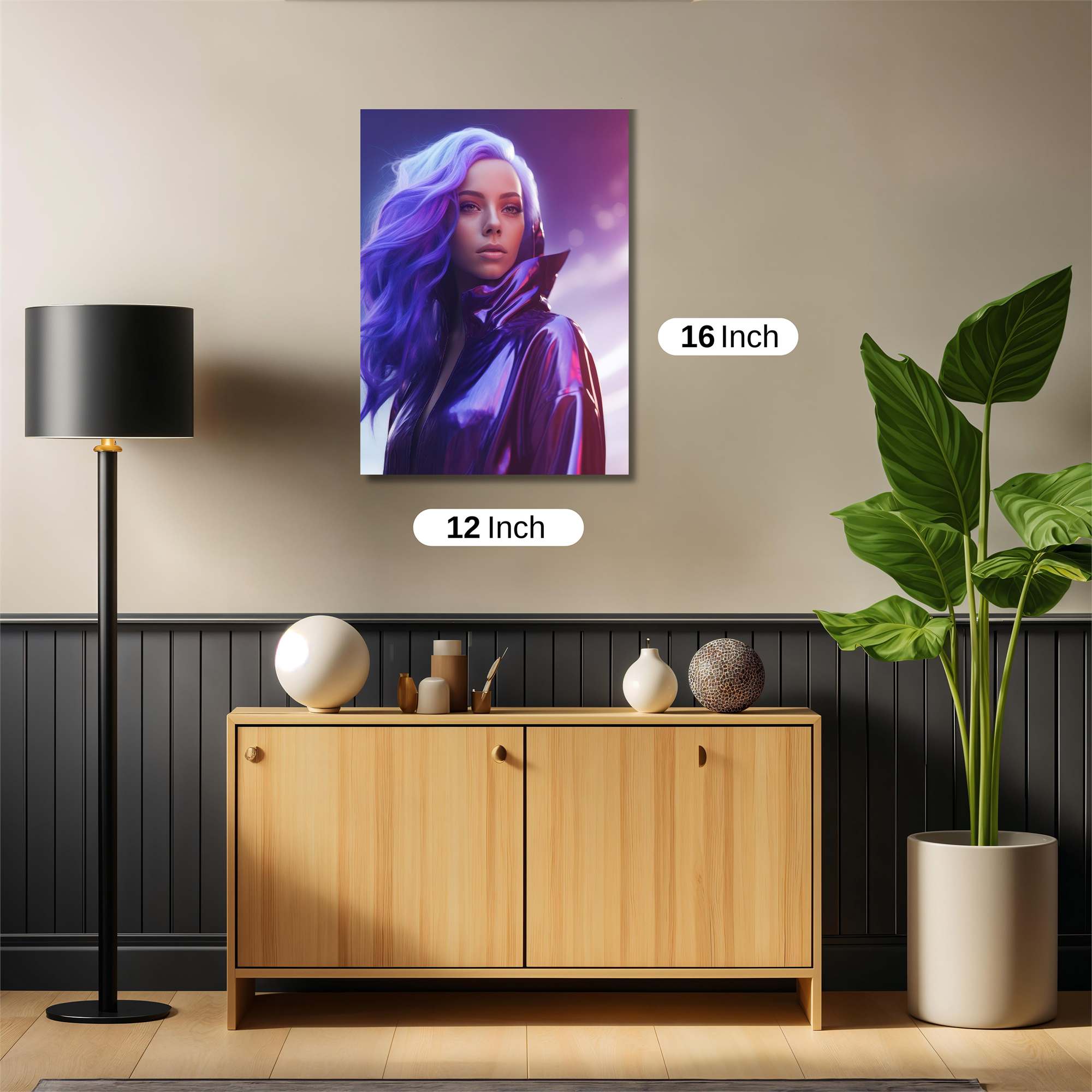 Violet Enigma Safe Wall Magnetic / M