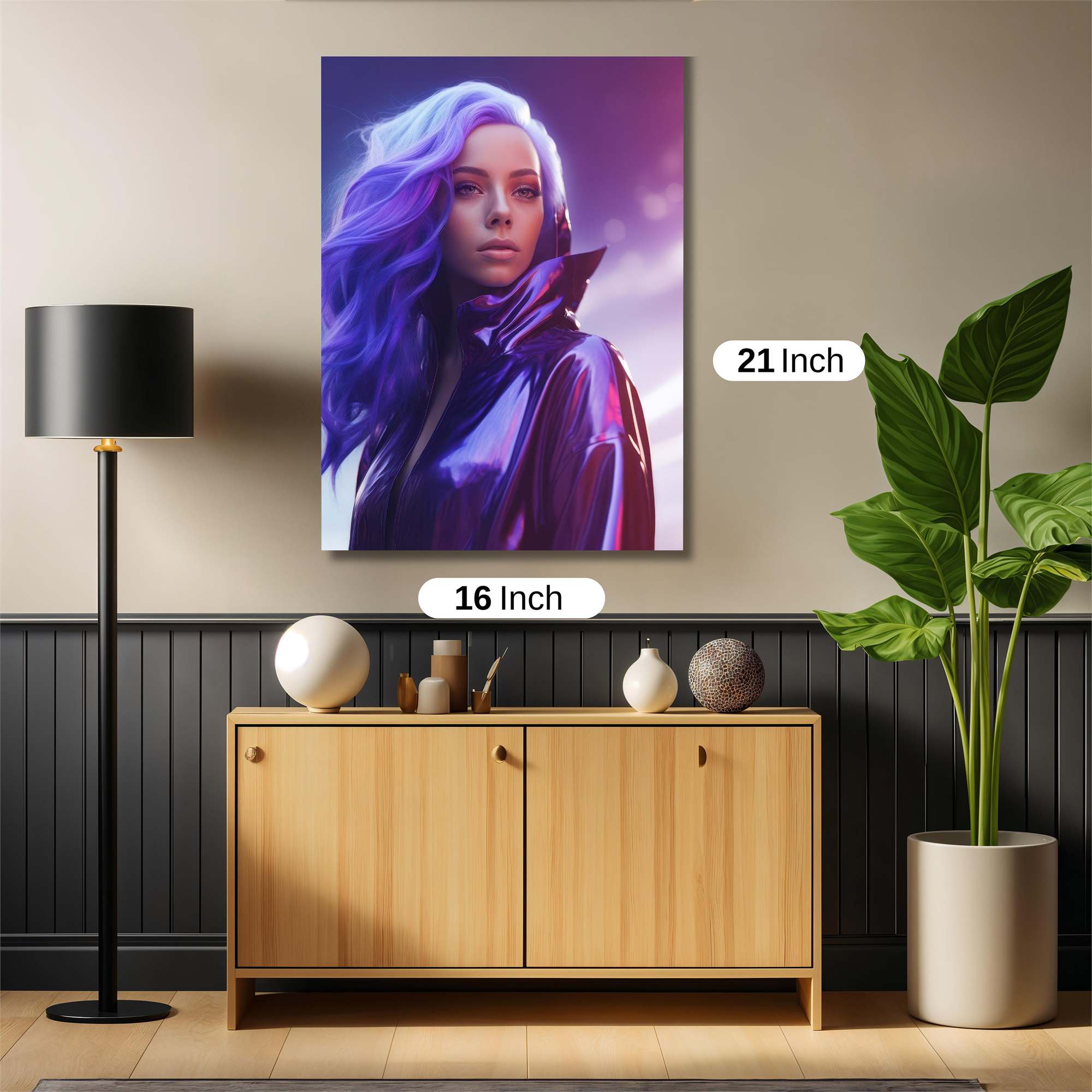 Violet Enigma Safe Wall Magnetic / M