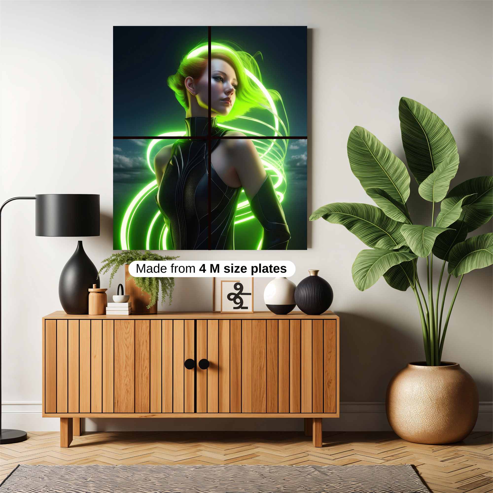 Neon Majesty Safe Wall Magnetic / M