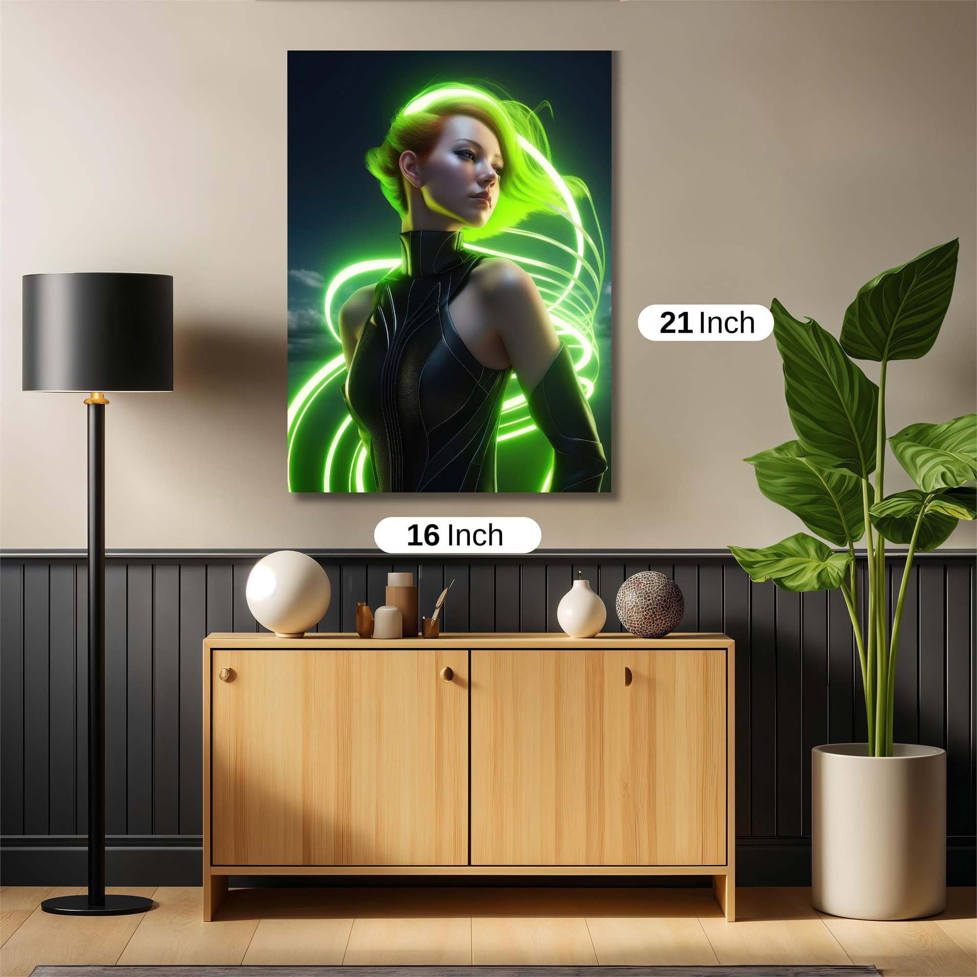 Neon Majesty Safe Wall Magnetic / M