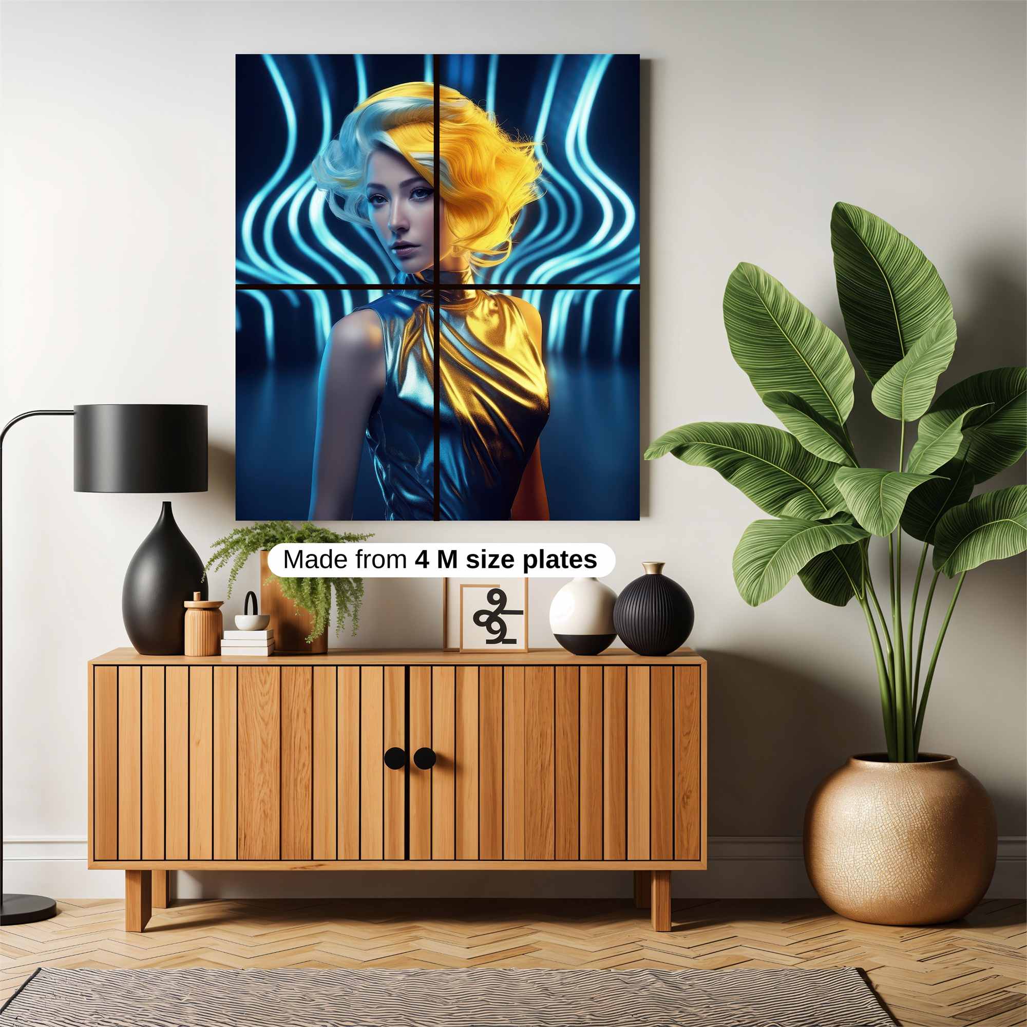 Neon Enigma Safe Wall Magnetic / M