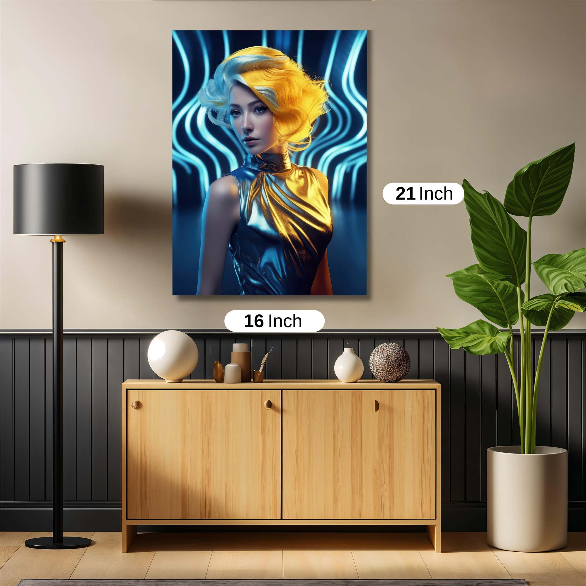 Neon Enigma Safe Wall Magnetic / M