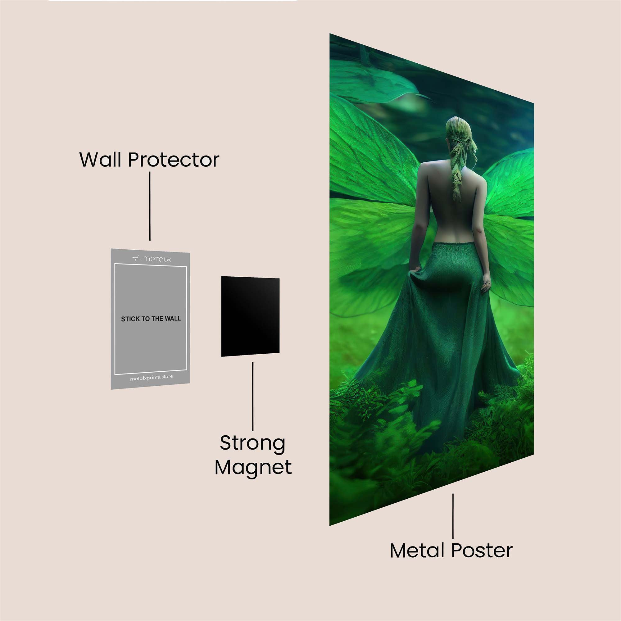 Fairy Enchanting Safe Wall Magnetic / M