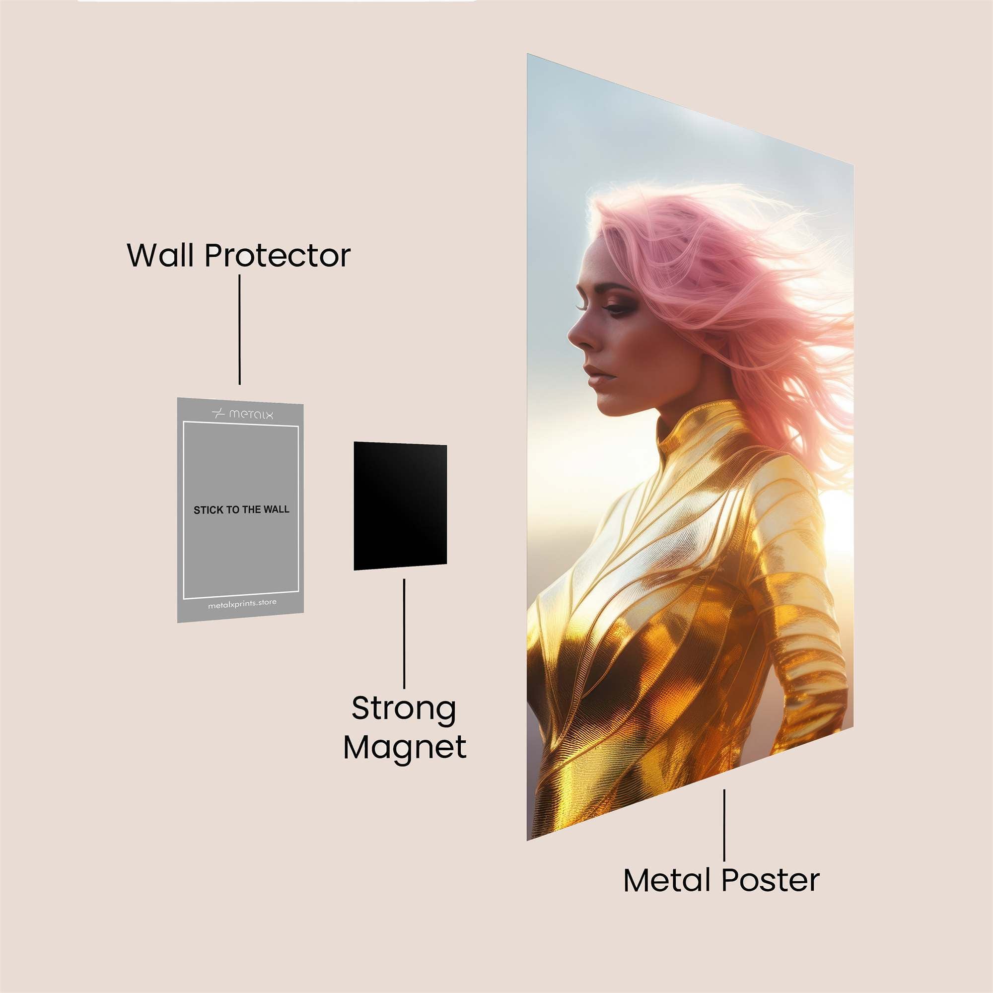 Goddess Radiant Safe Wall Magnetic / M