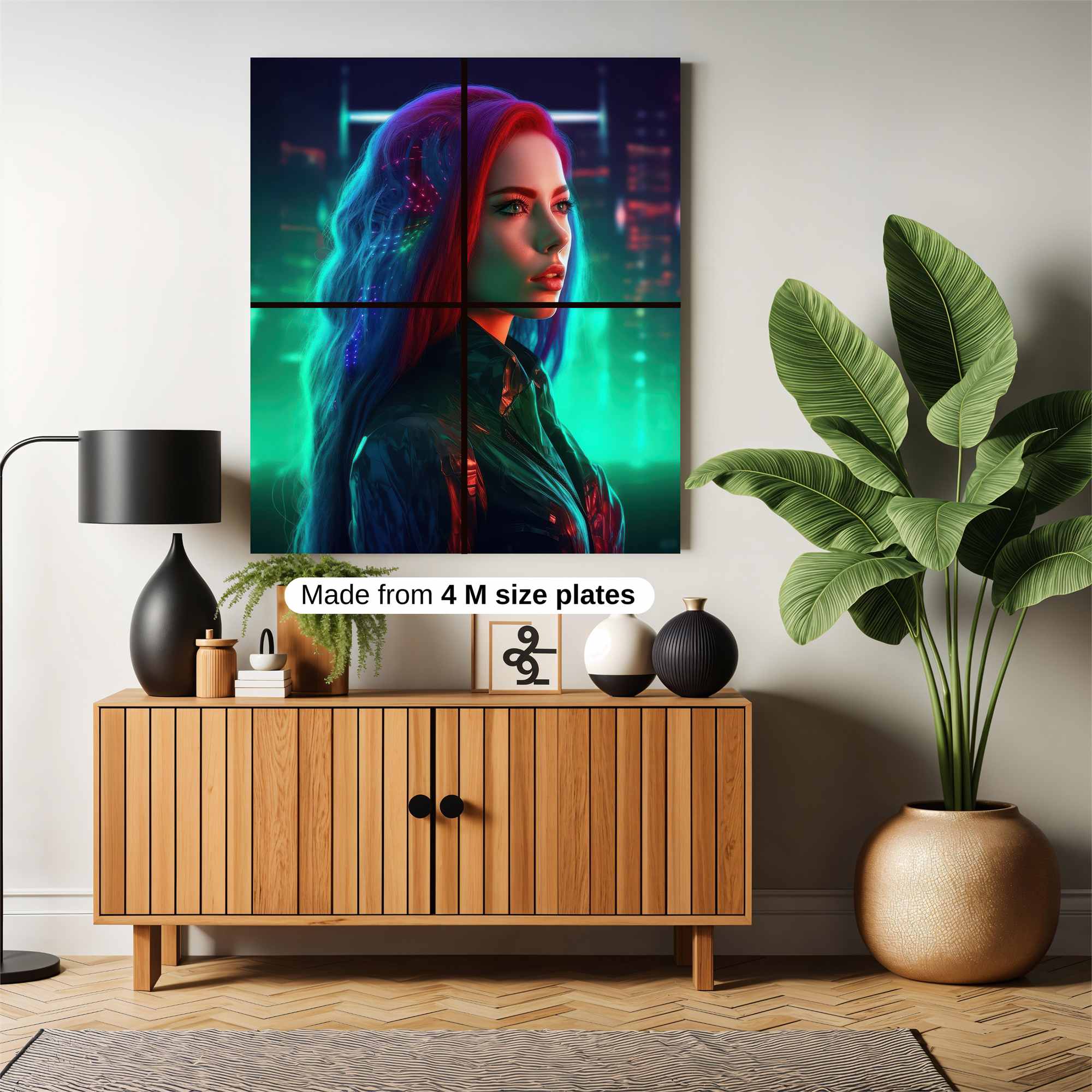 Neon Enigma Safe Wall Magnetic / M