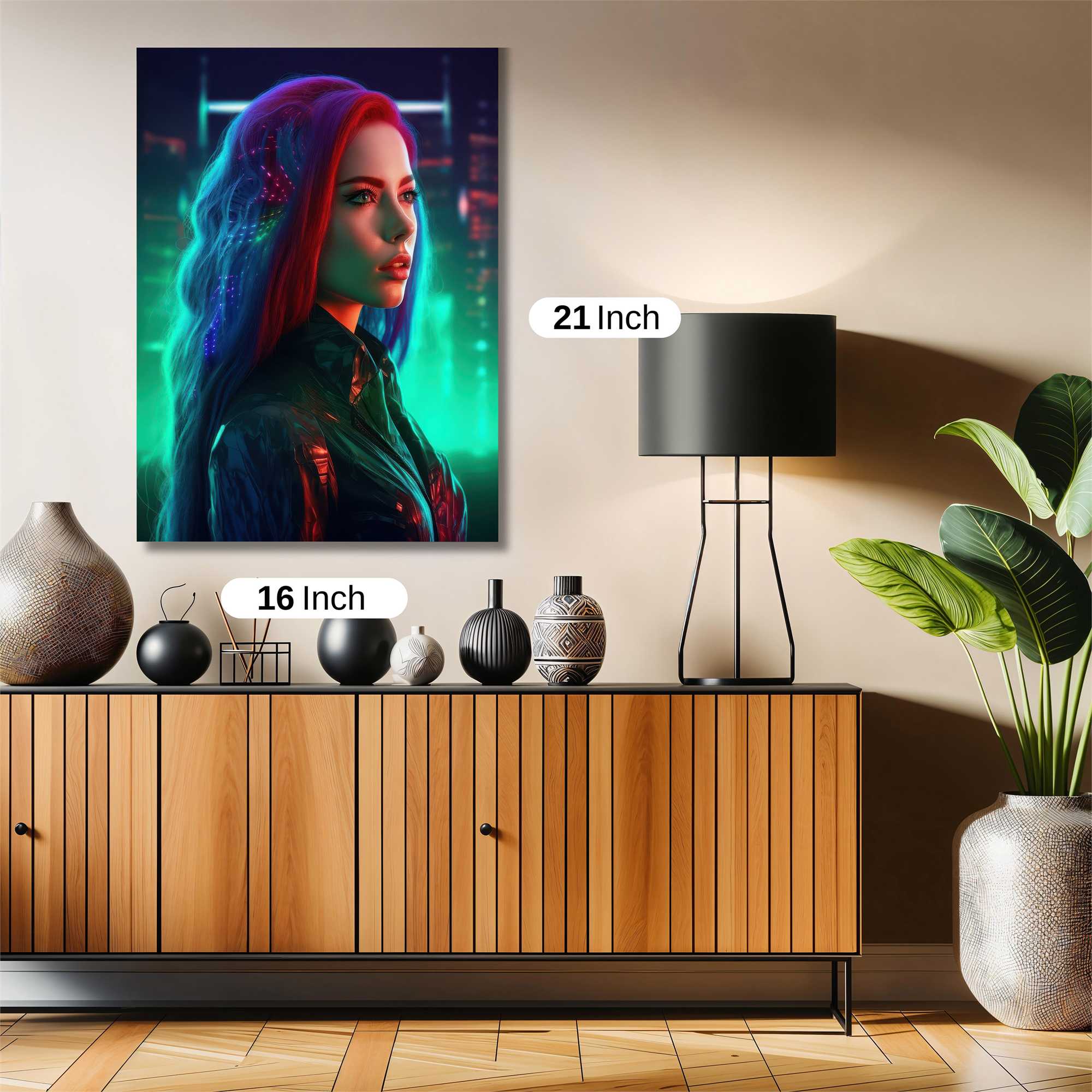 Neon Enigma Safe Wall Magnetic / M