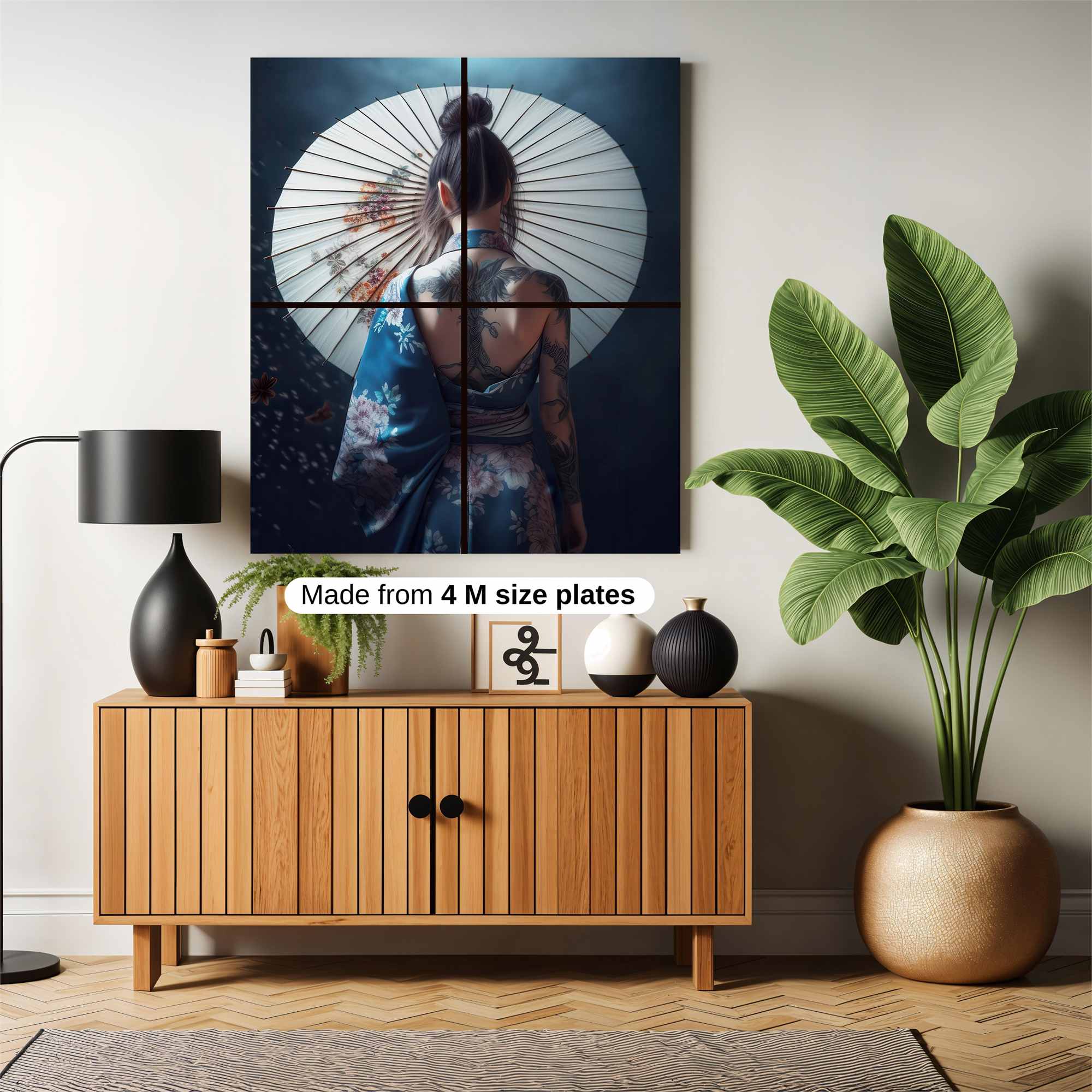 Geisha Enigma Safe Wall Magnetic / M