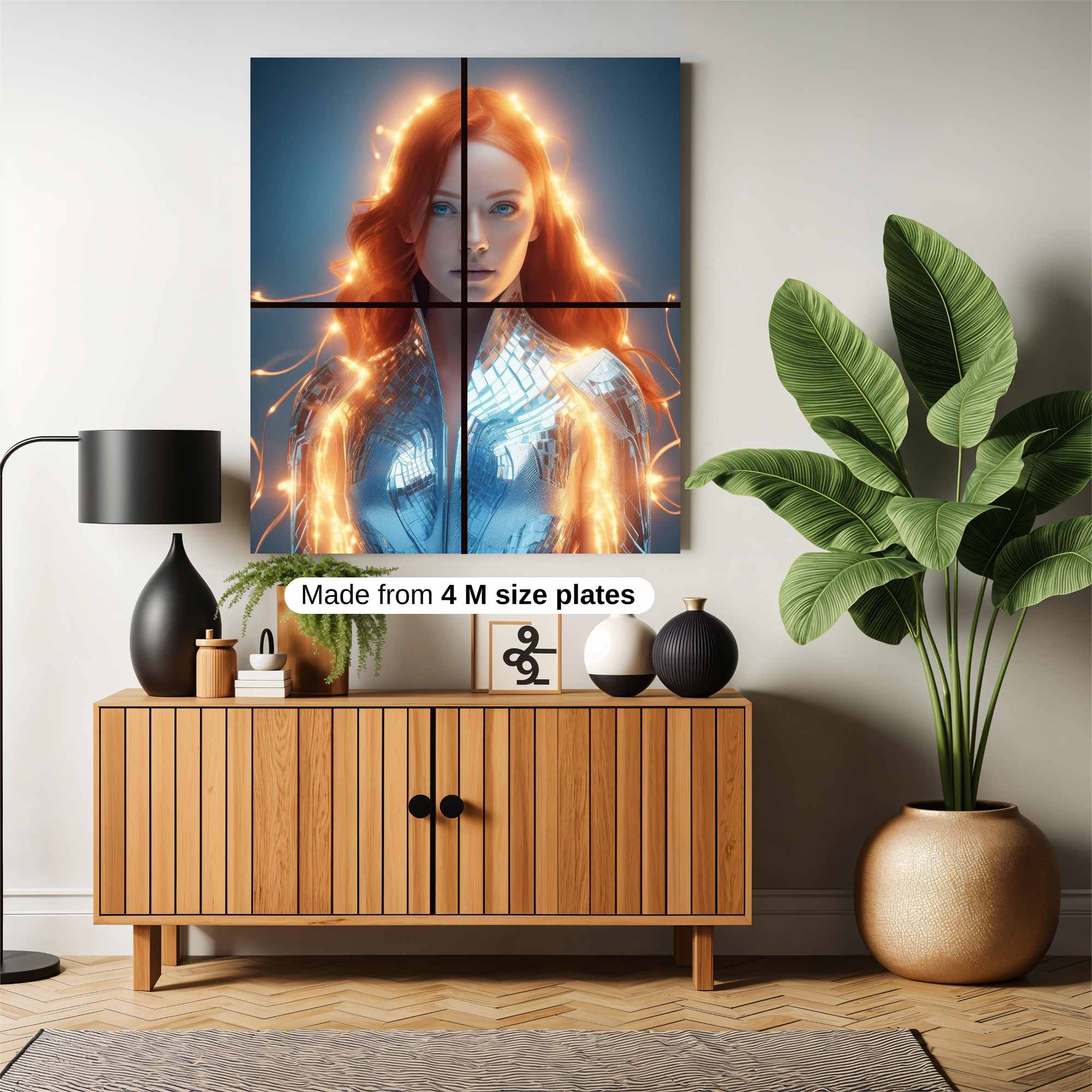 Mystical Aura Safe Wall Magnetic / M