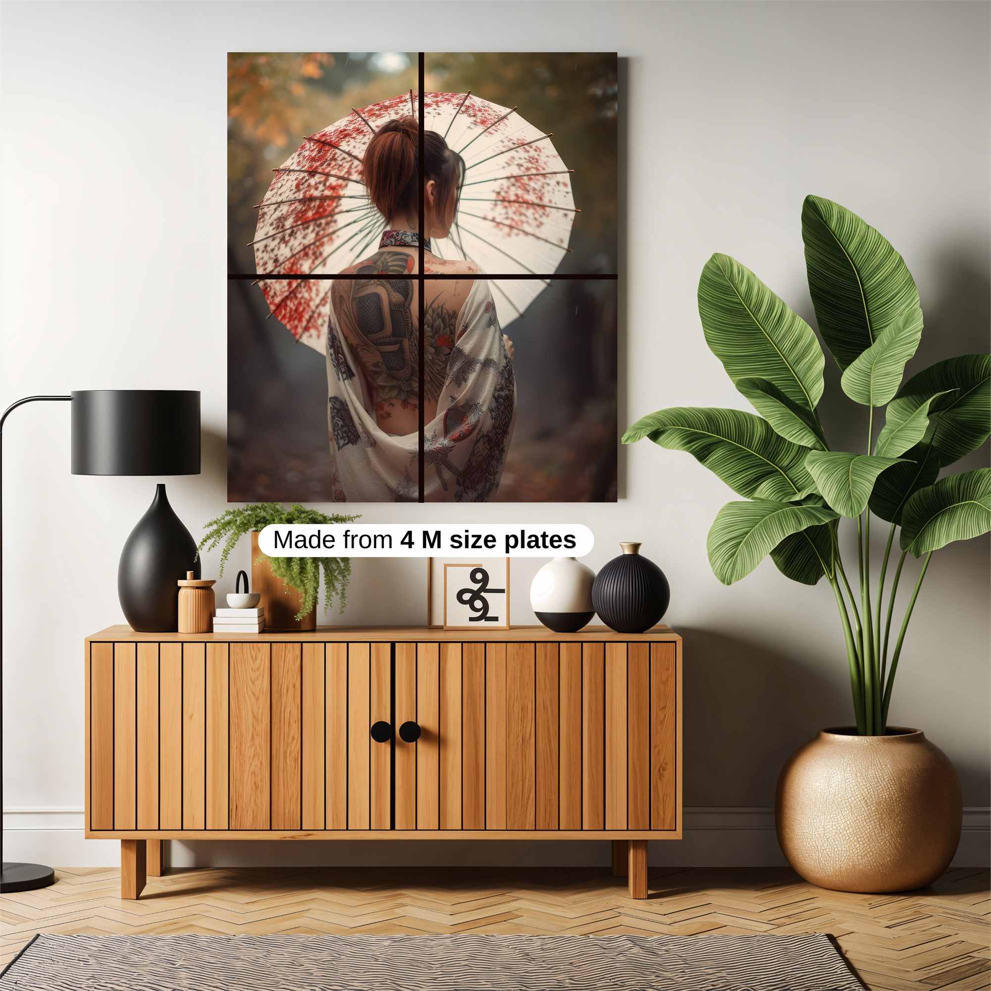 Geisha Enigma Safe Wall Magnetic / M