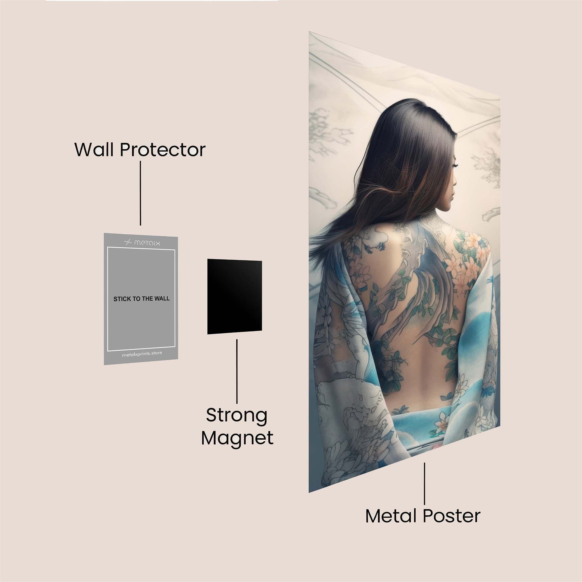 Phoenix Serenity Safe Wall Magnetic / M