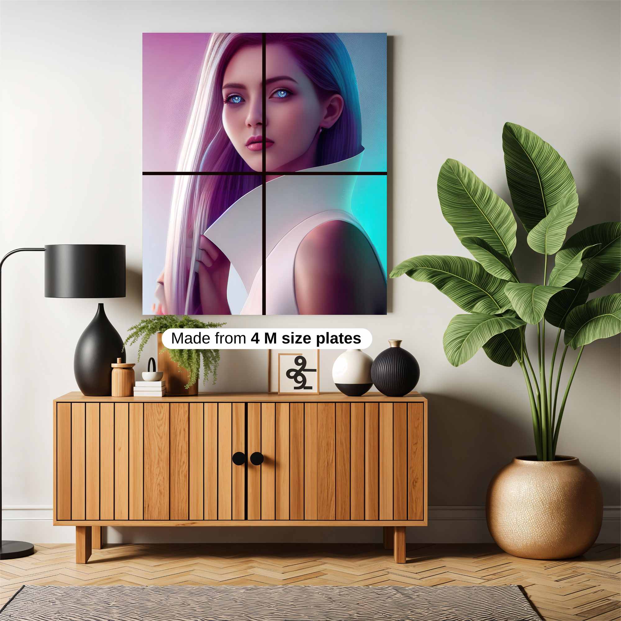 Neon Enigma Safe Wall Magnetic / M