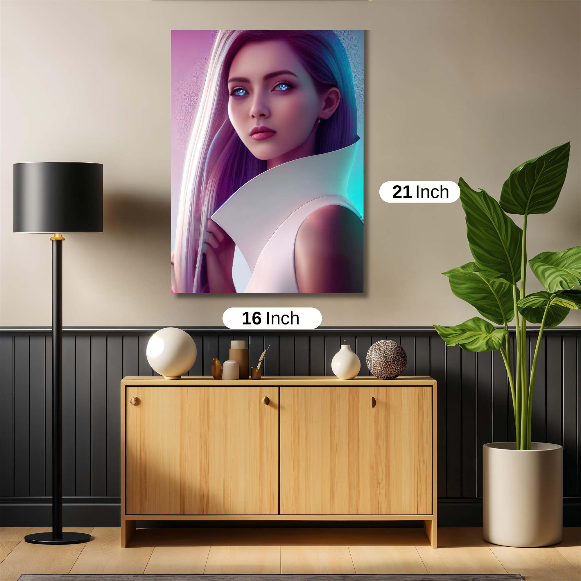 Neon Enigma Safe Wall Magnetic / M