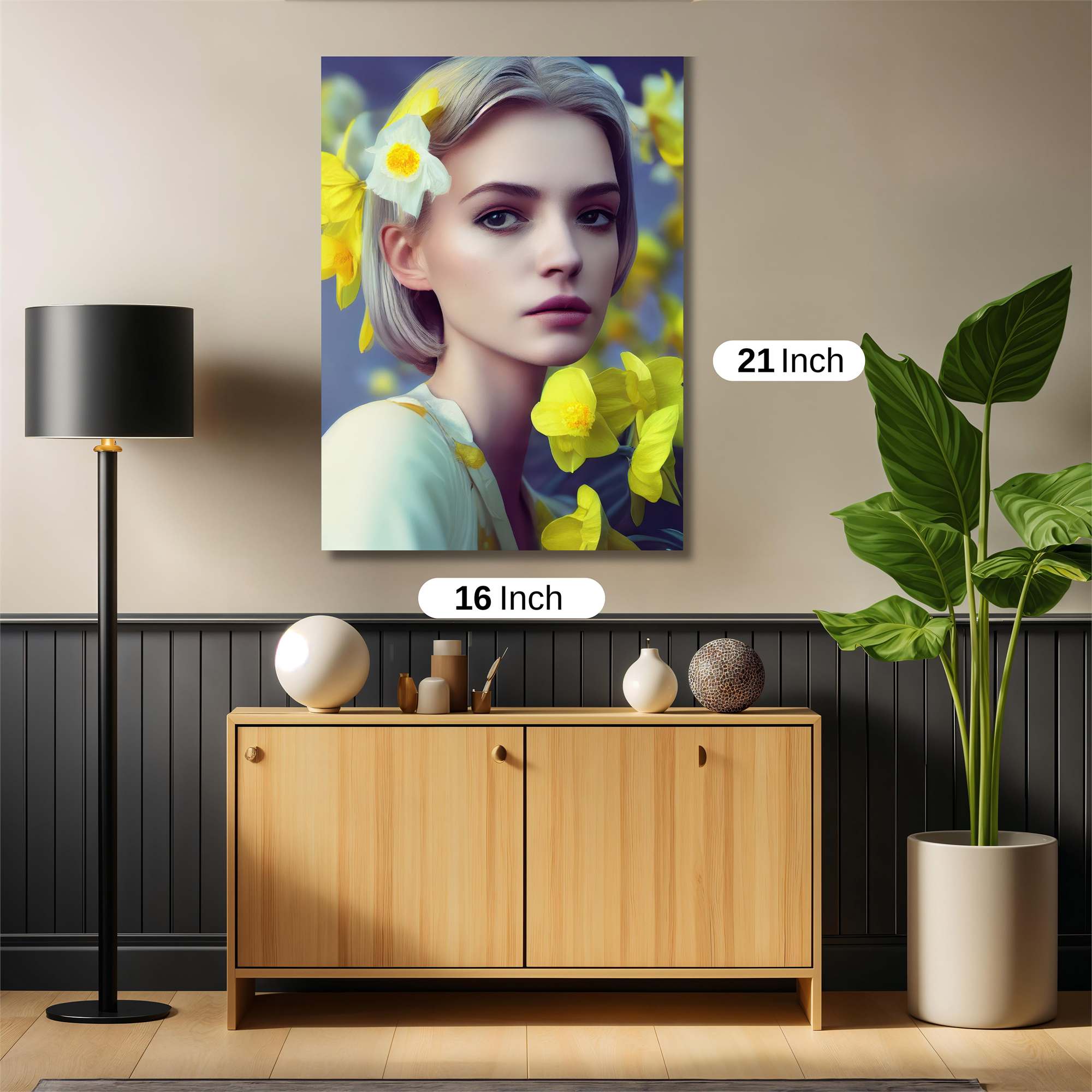 Daffodil Dream Safe Wall Magnetic / M