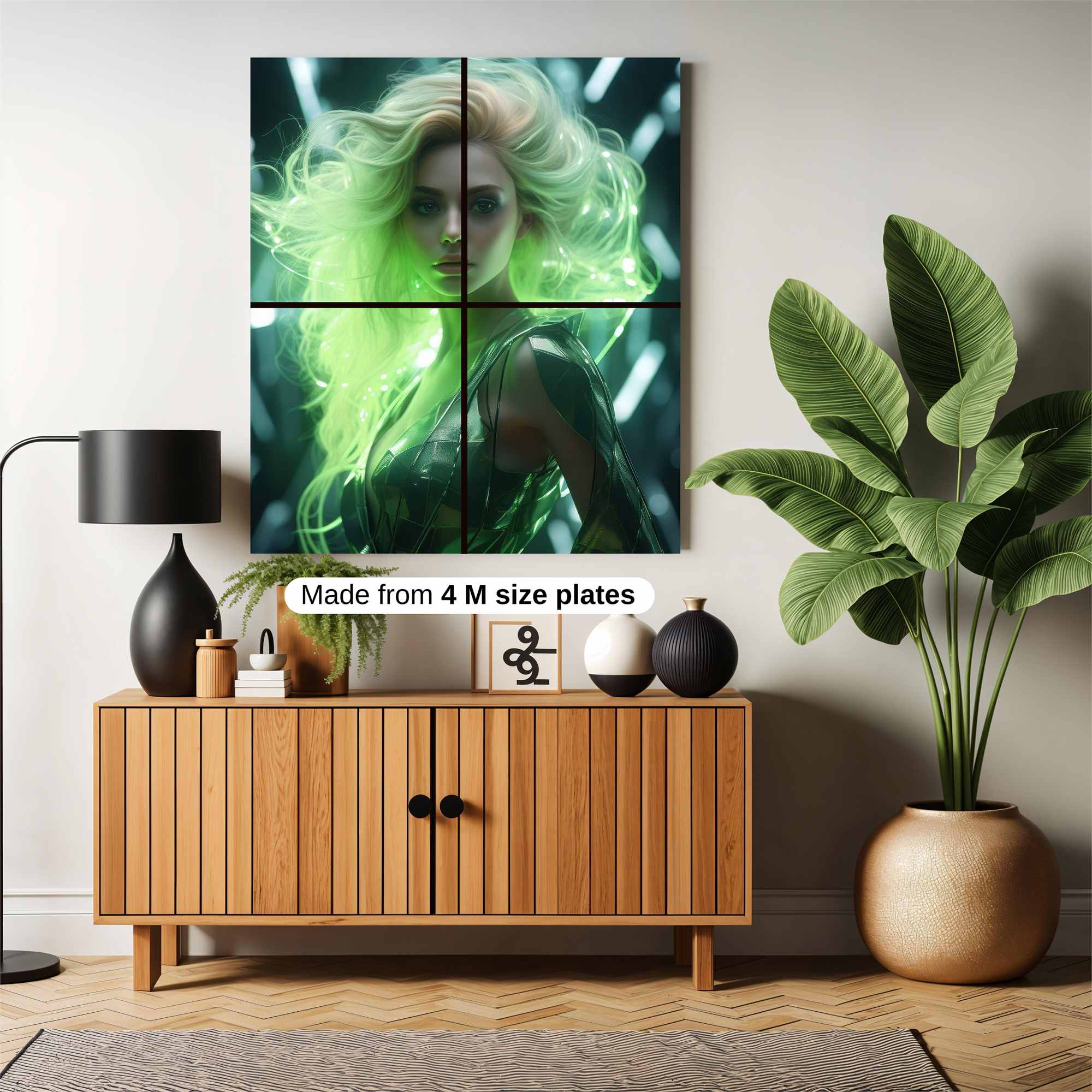 Neon Enigma Safe Wall Magnetic / M