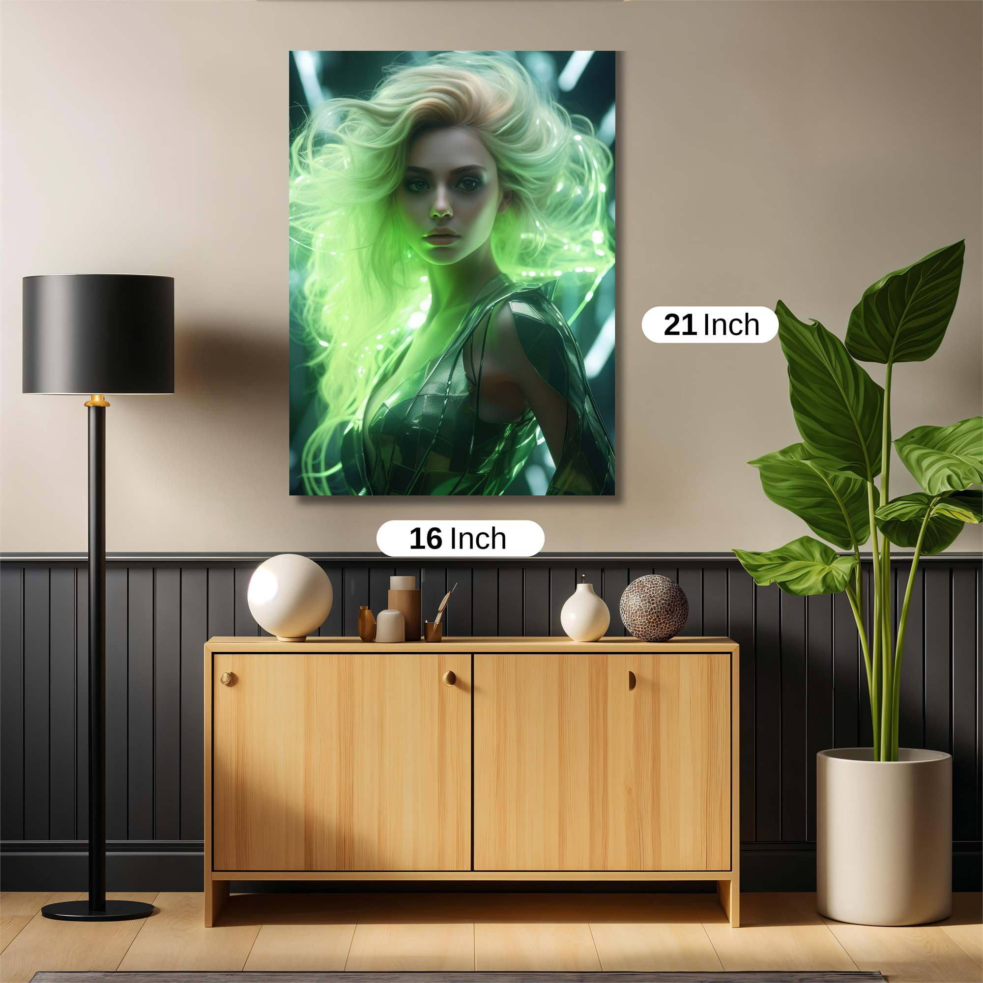 Neon Enigma Safe Wall Magnetic / M