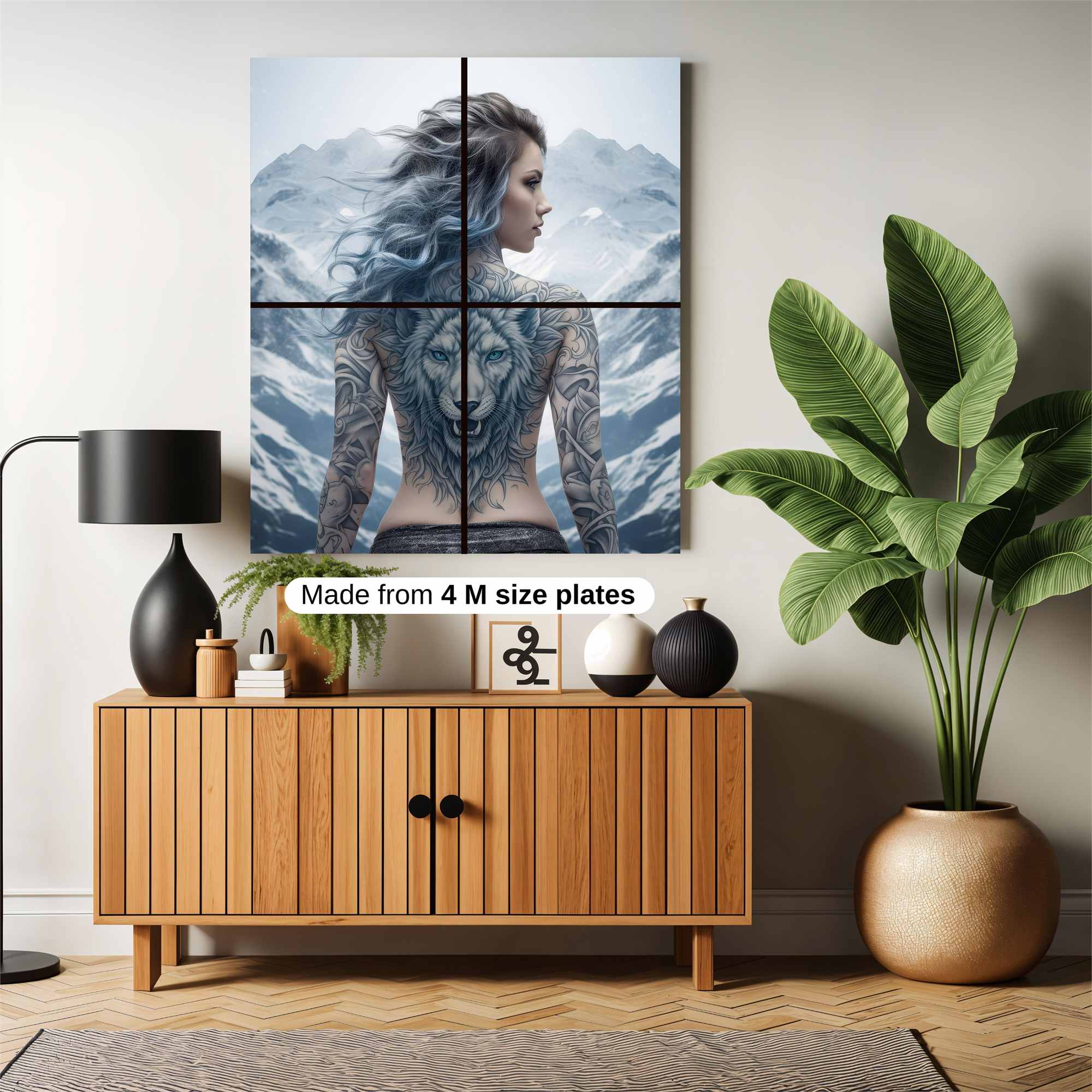 Wolf Whisper Safe Wall Magnetic / M