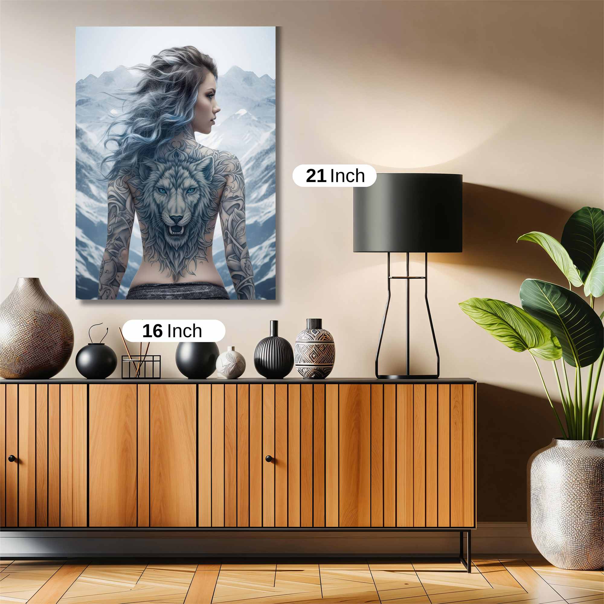 Wolf Whisper Safe Wall Magnetic / M