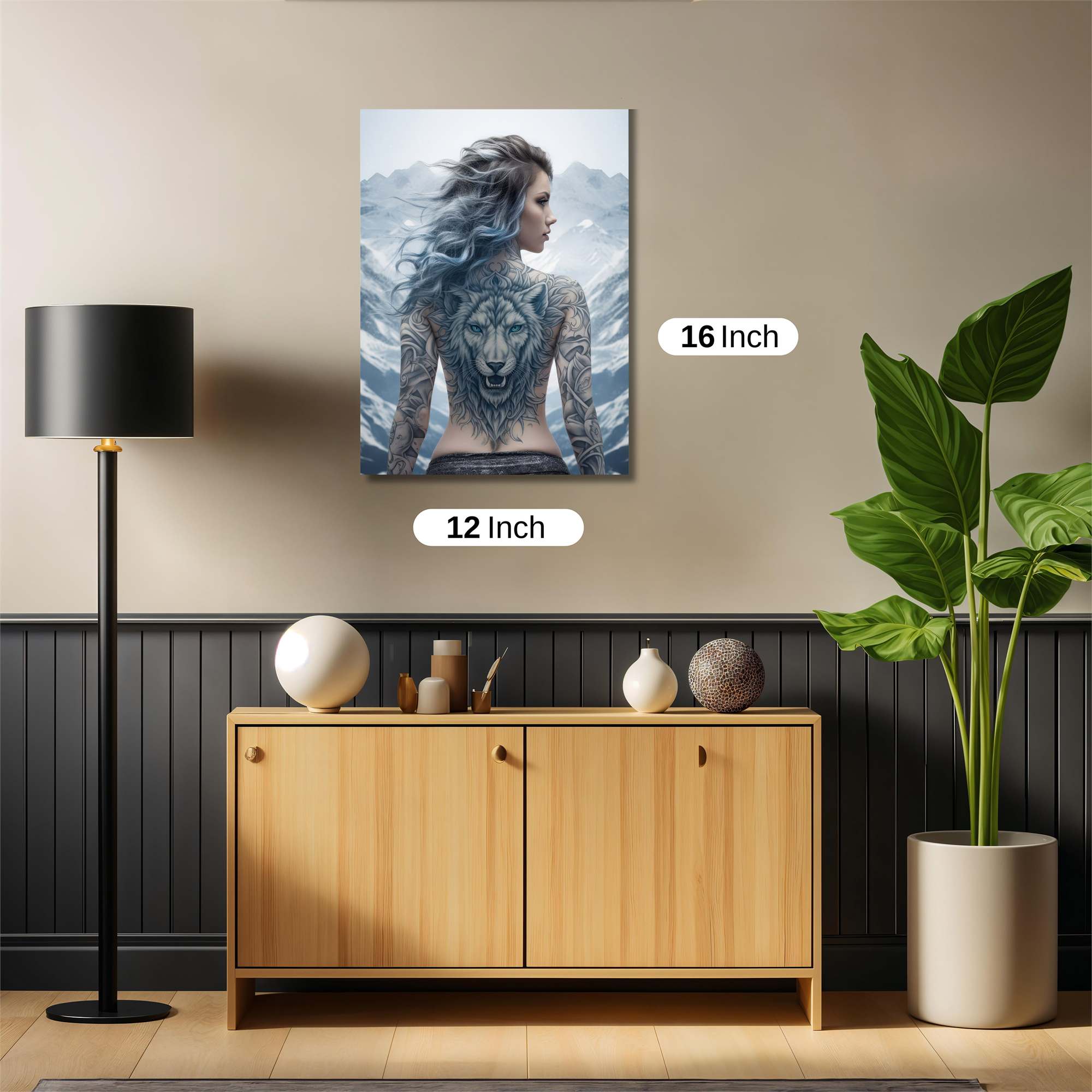 Wolf Whisper Safe Wall Magnetic / M