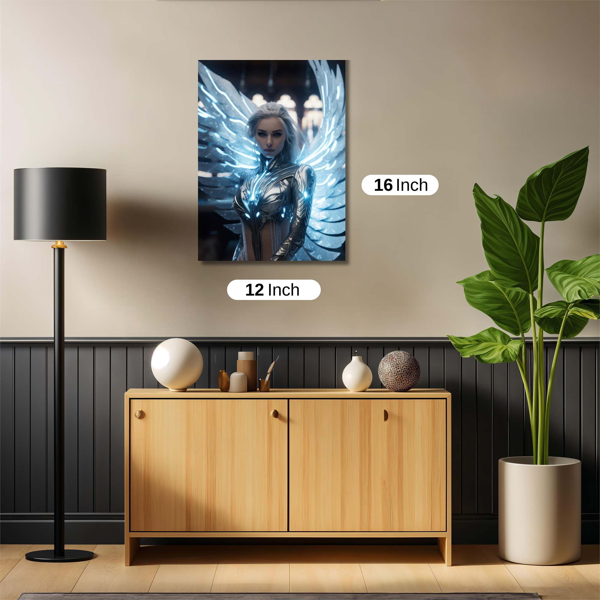 Angel Radiant Safe Wall Magnetic / M