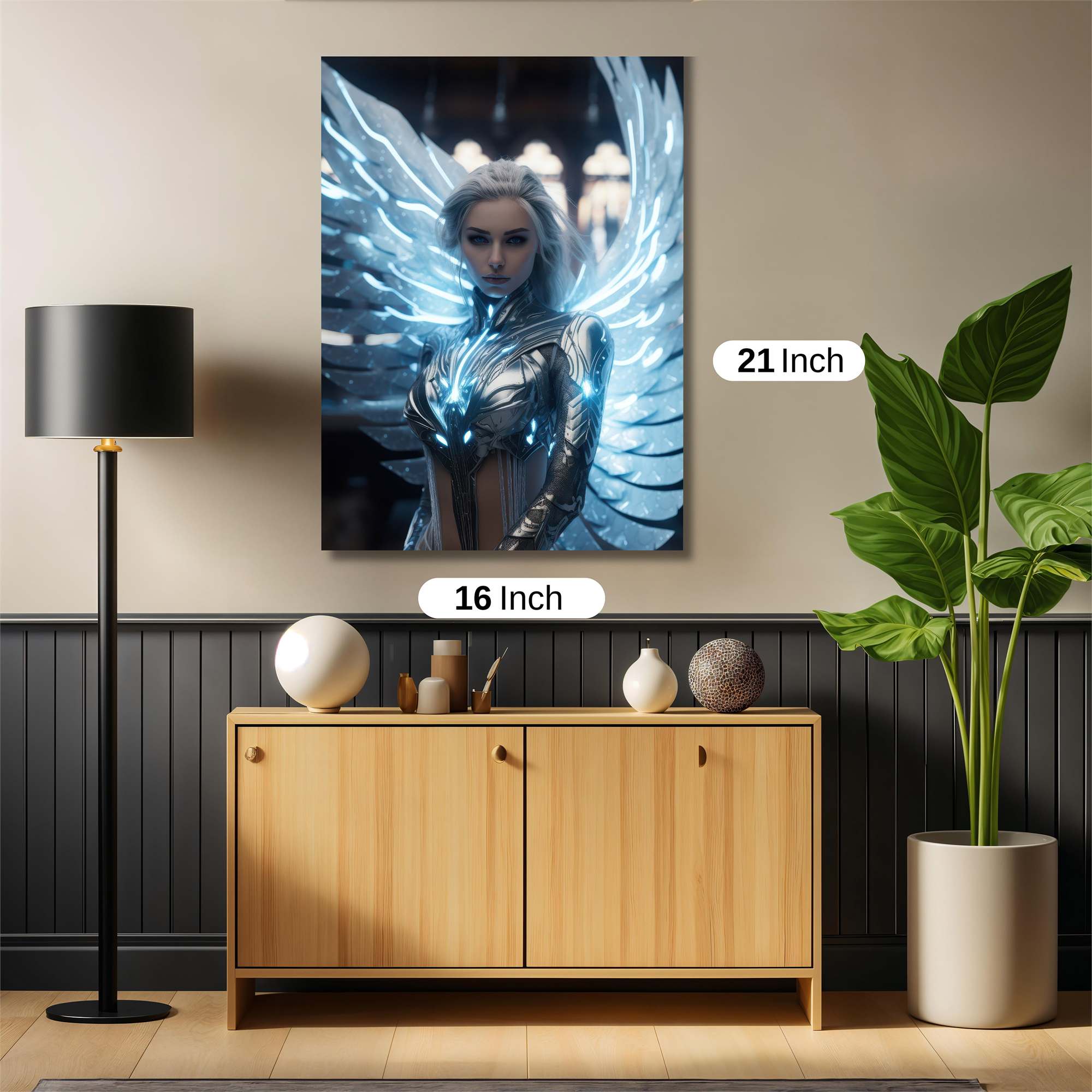 Angel Radiant Safe Wall Magnetic / M