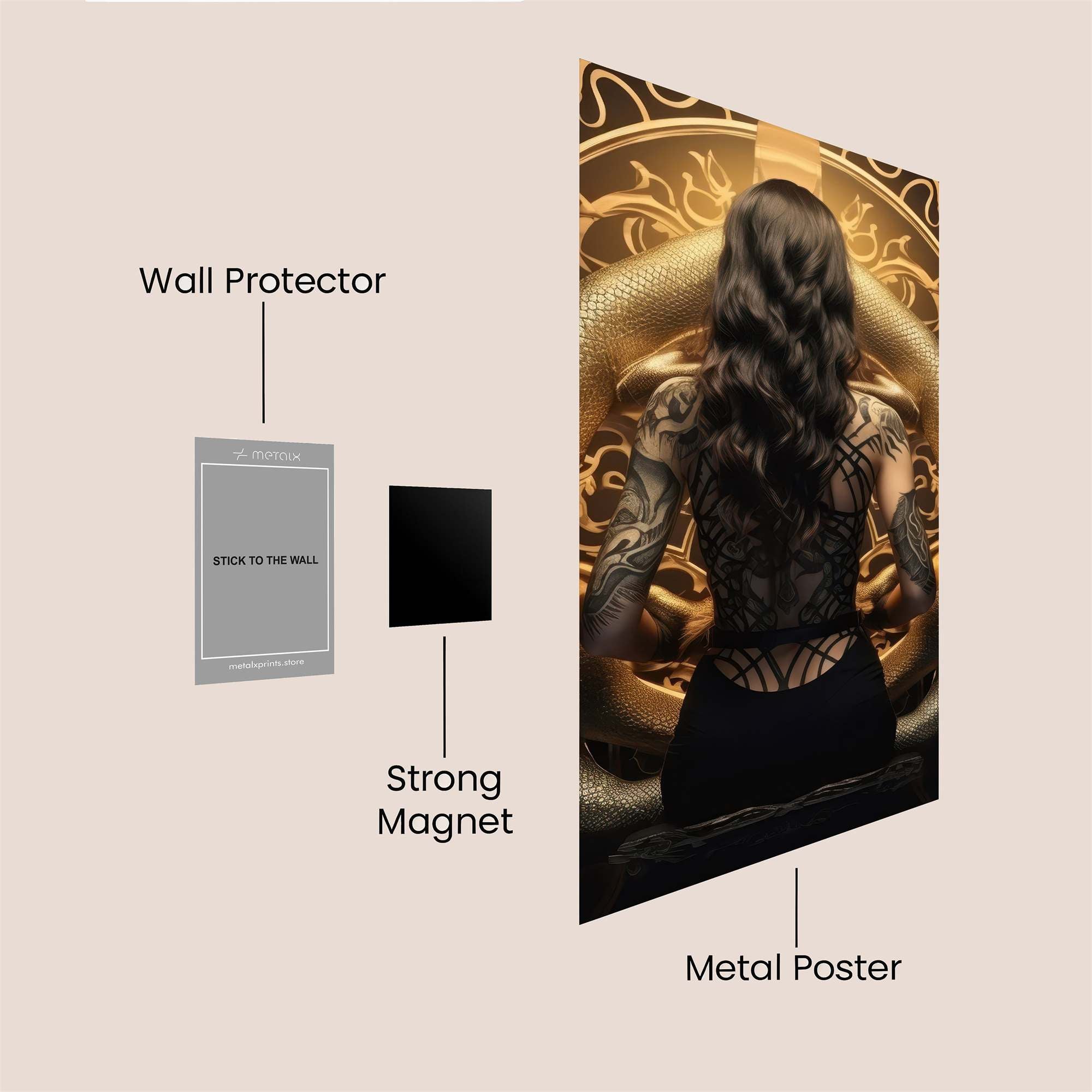 Mystic Enigma Safe Wall Magnetic / M