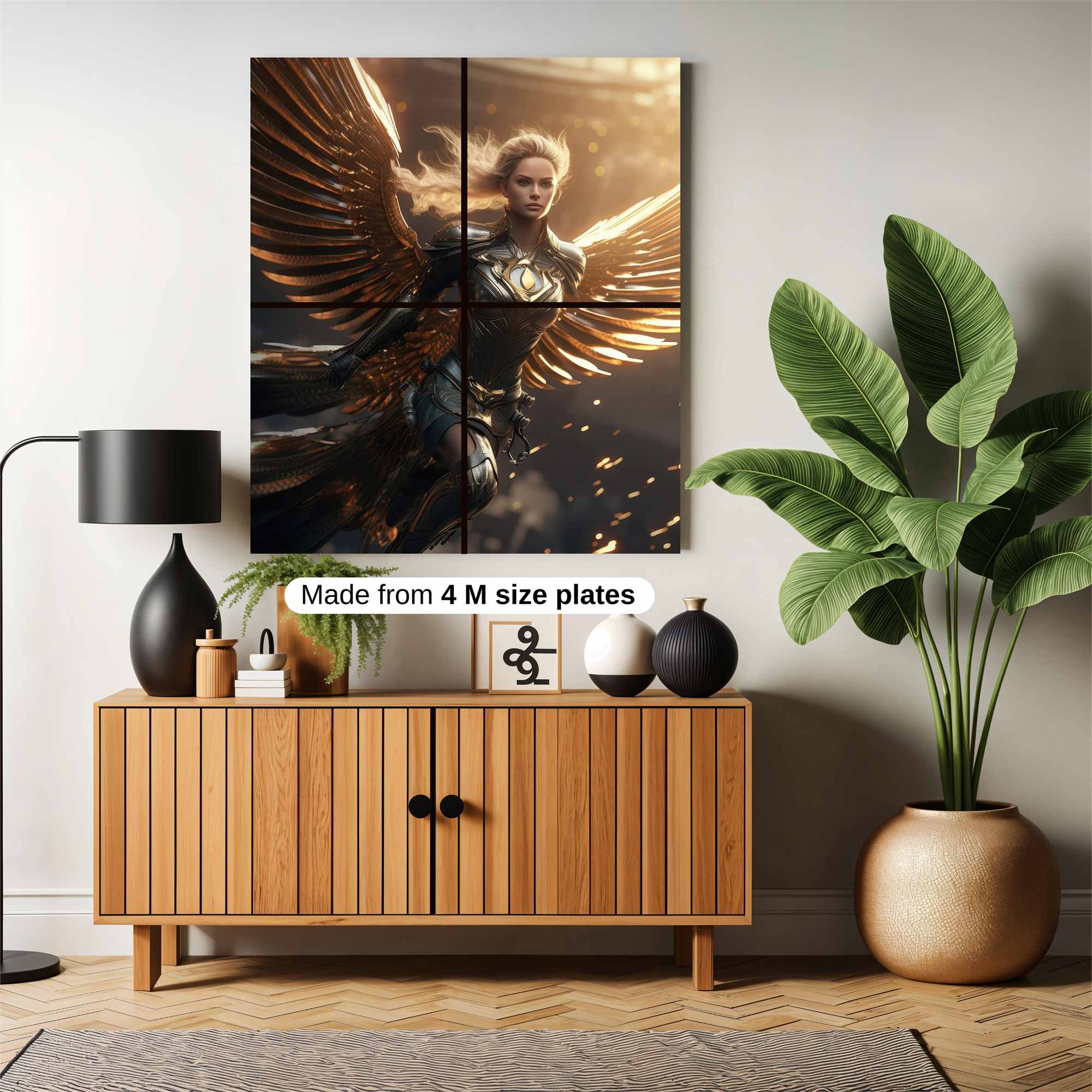 Angel Ascendant Safe Wall Magnetic / M