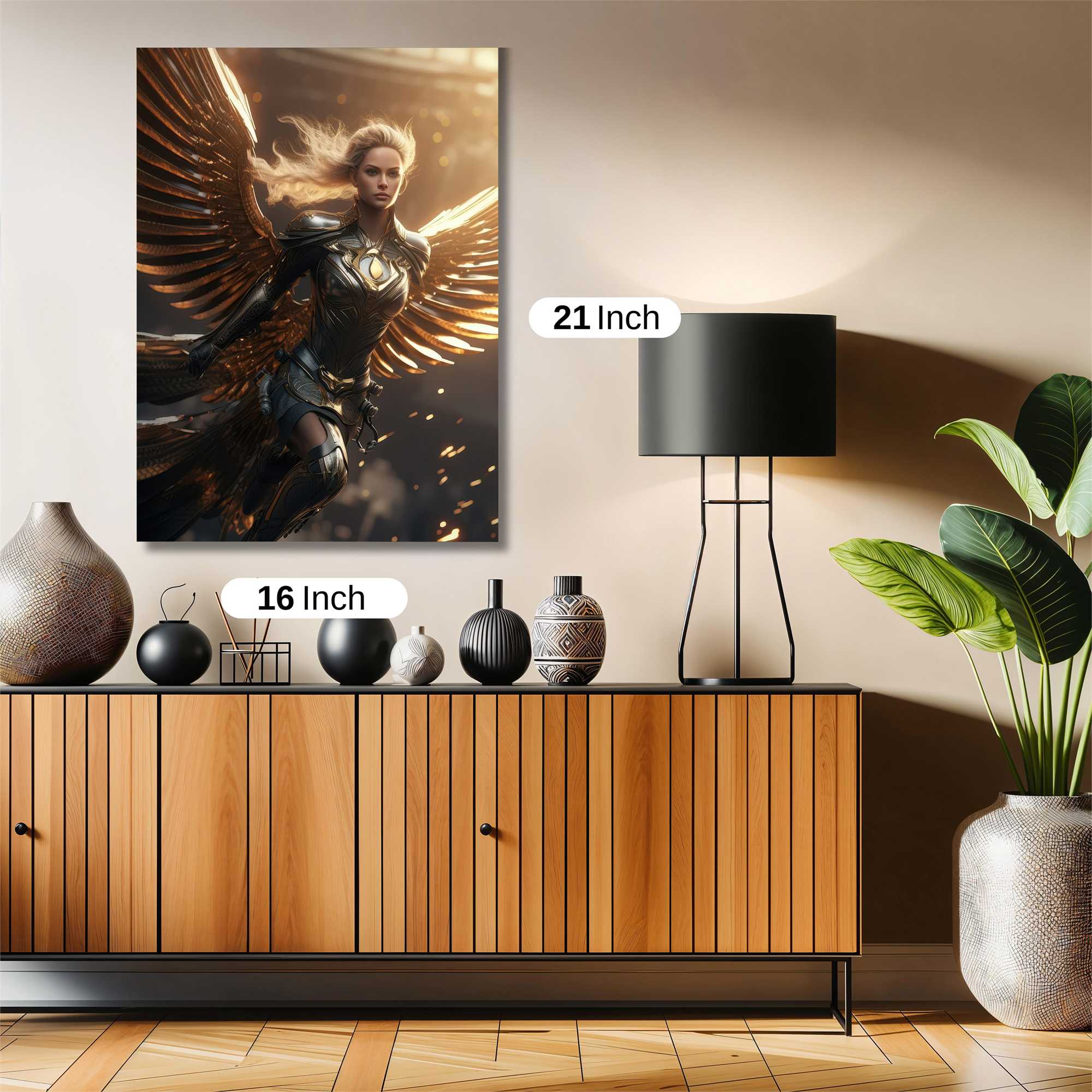 Angel Ascendant Safe Wall Magnetic / M