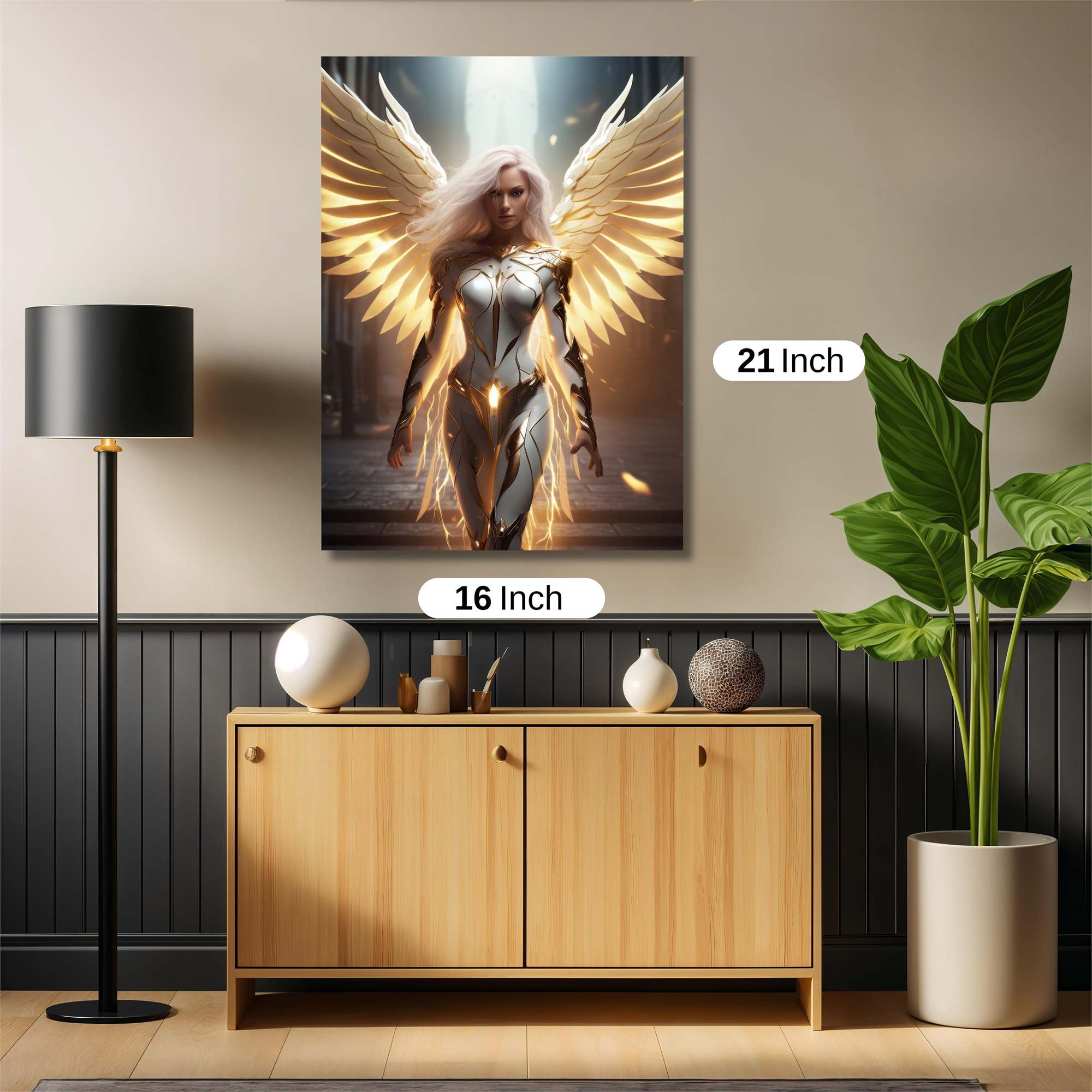 Angel Radiant Safe Wall Magnetic / M