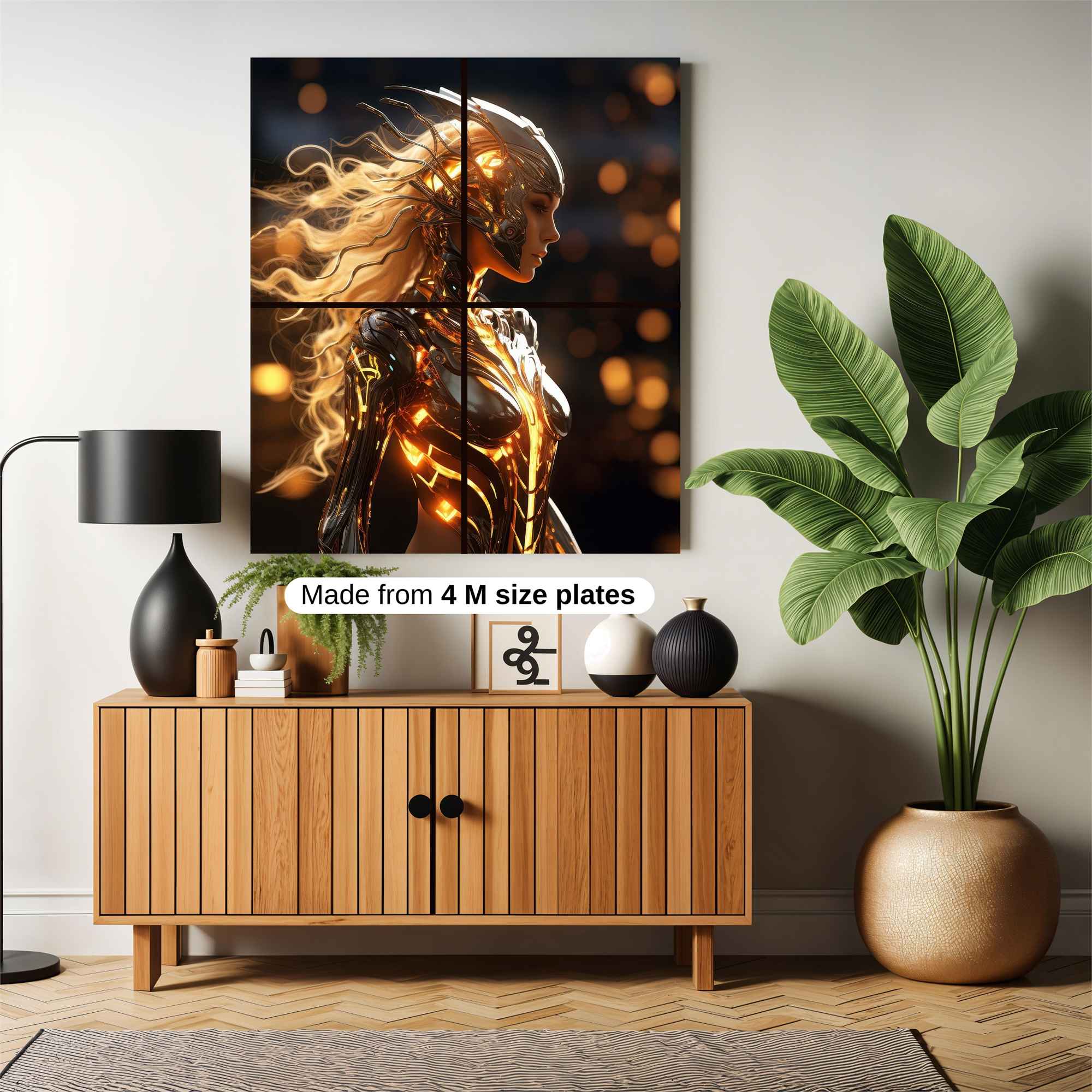 Cyber Goddess Safe Wall Magnetic / M