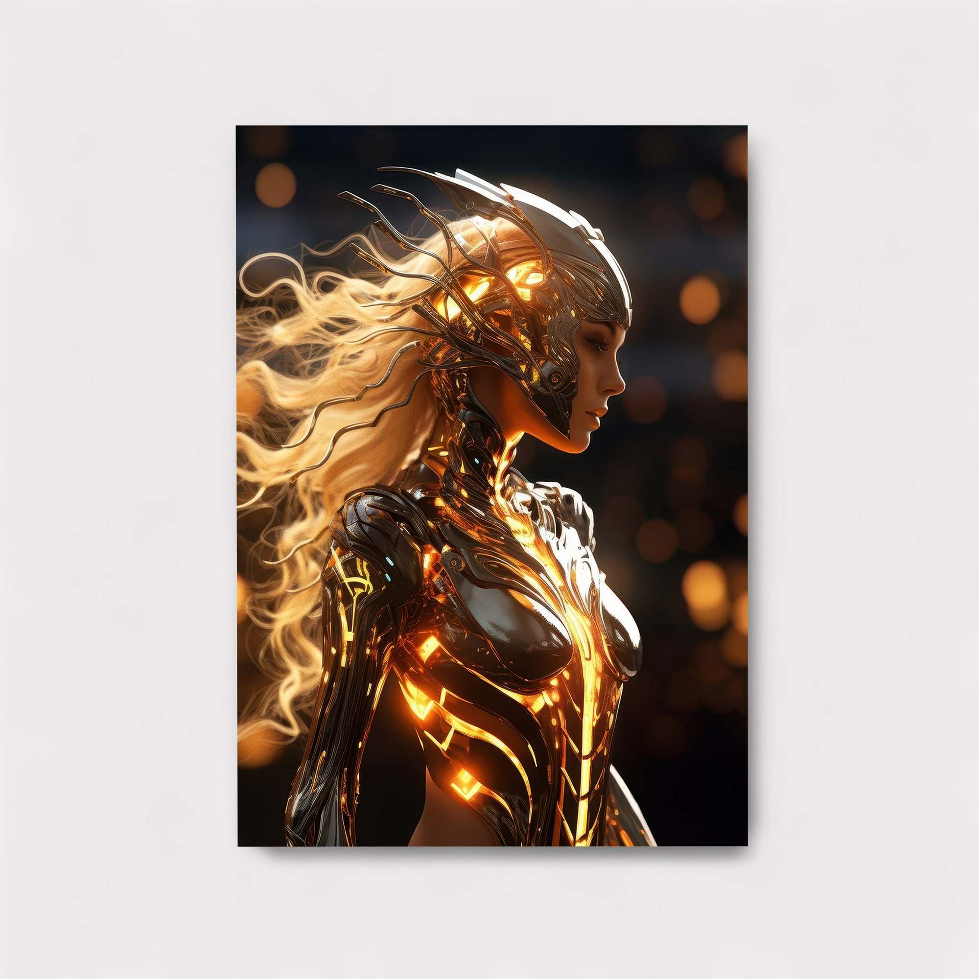 Cyber Goddess Safe Wall Magnetic / M