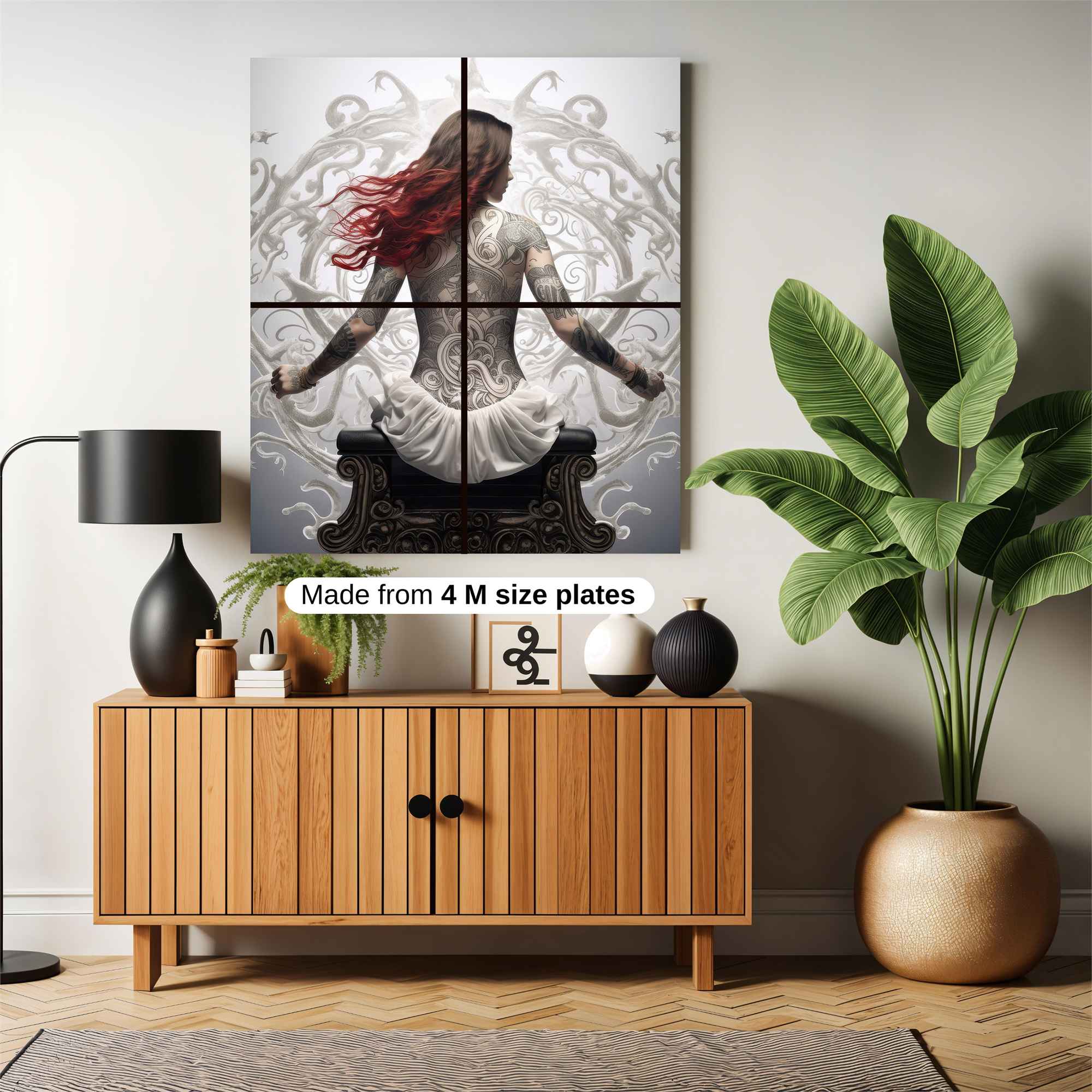 Tattoo Enigma Safe Wall Magnetic / M
