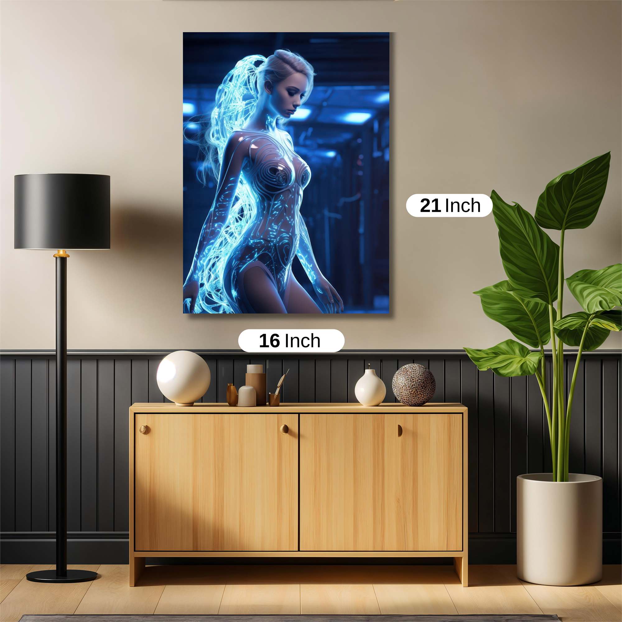 Cyber Elegance Safe Wall Magnetic / M