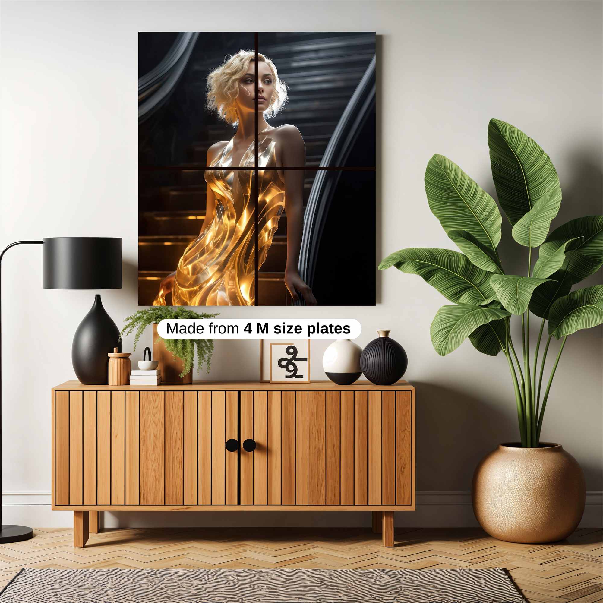 Golden Enigma Safe Wall Magnetic / M