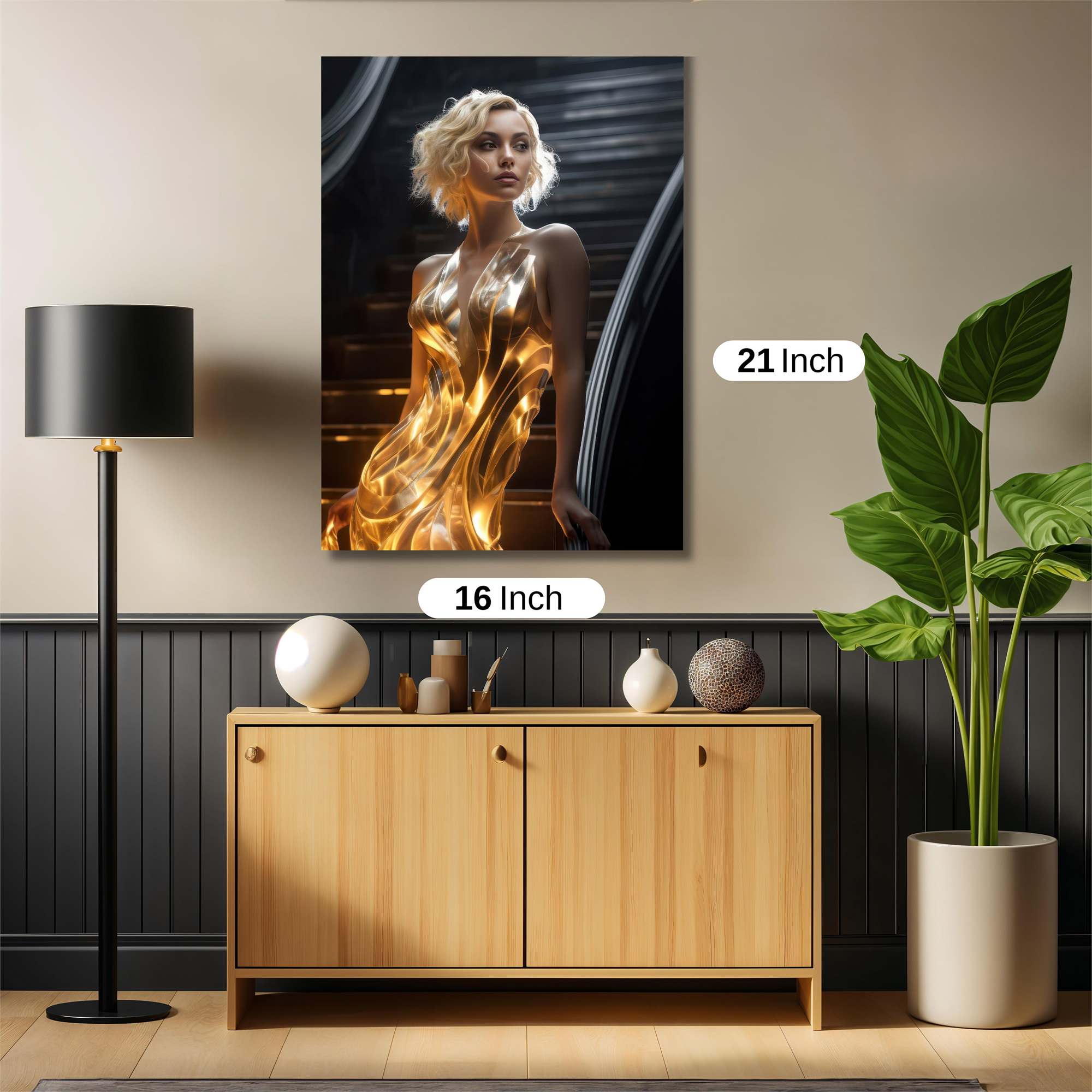 Golden Enigma Safe Wall Magnetic / M